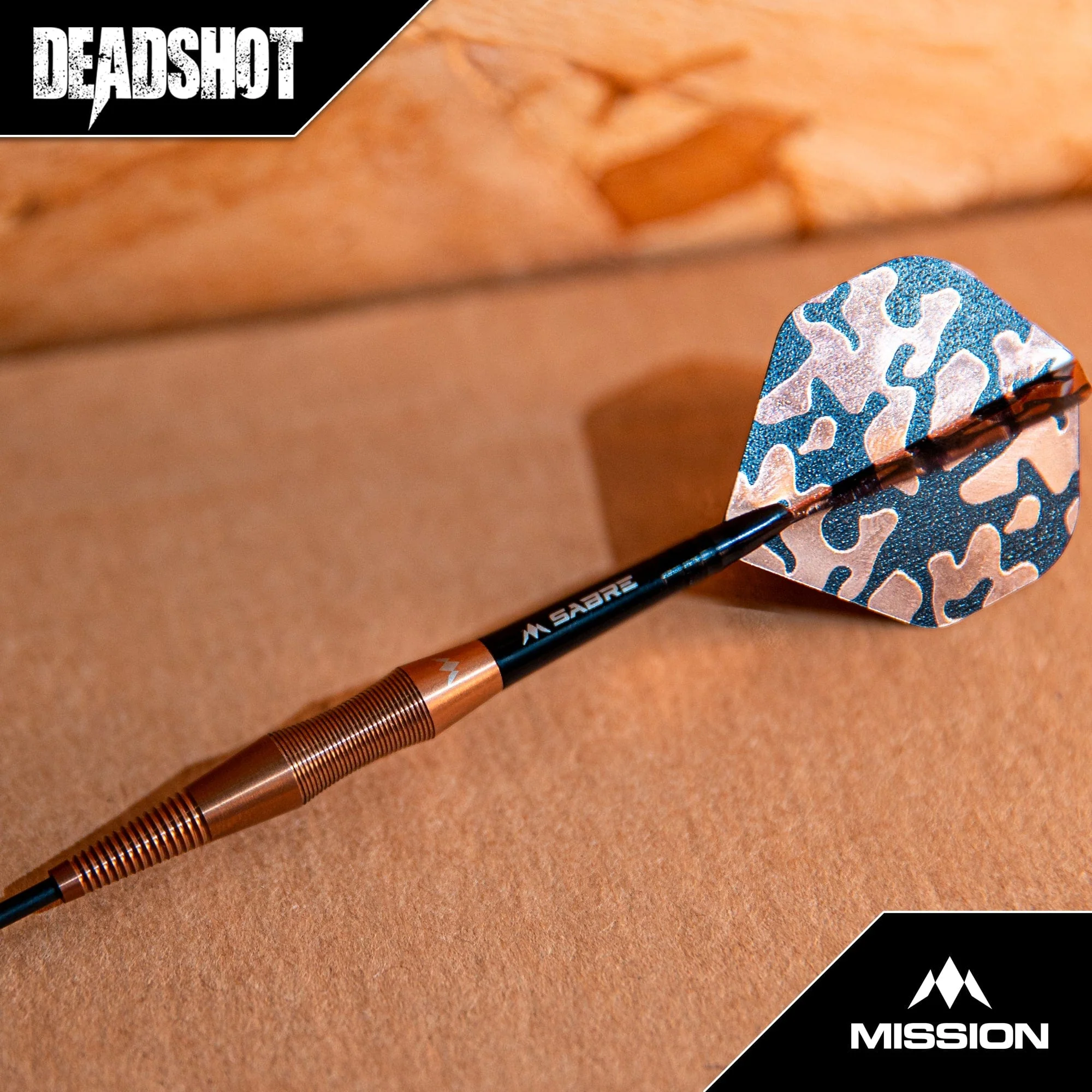 Mission Dead Shot Darts - Steel Tip - 95% Tungsten - Bronze - Image 2
