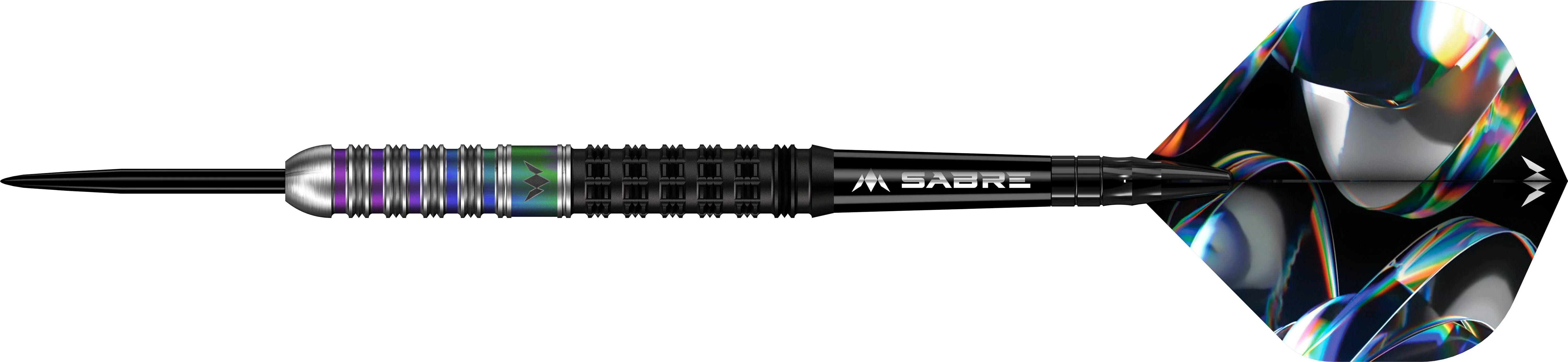 Mission Iridian Darts - Steel Tip - 90% Tungsten - Black & Coral PVD - Image 4