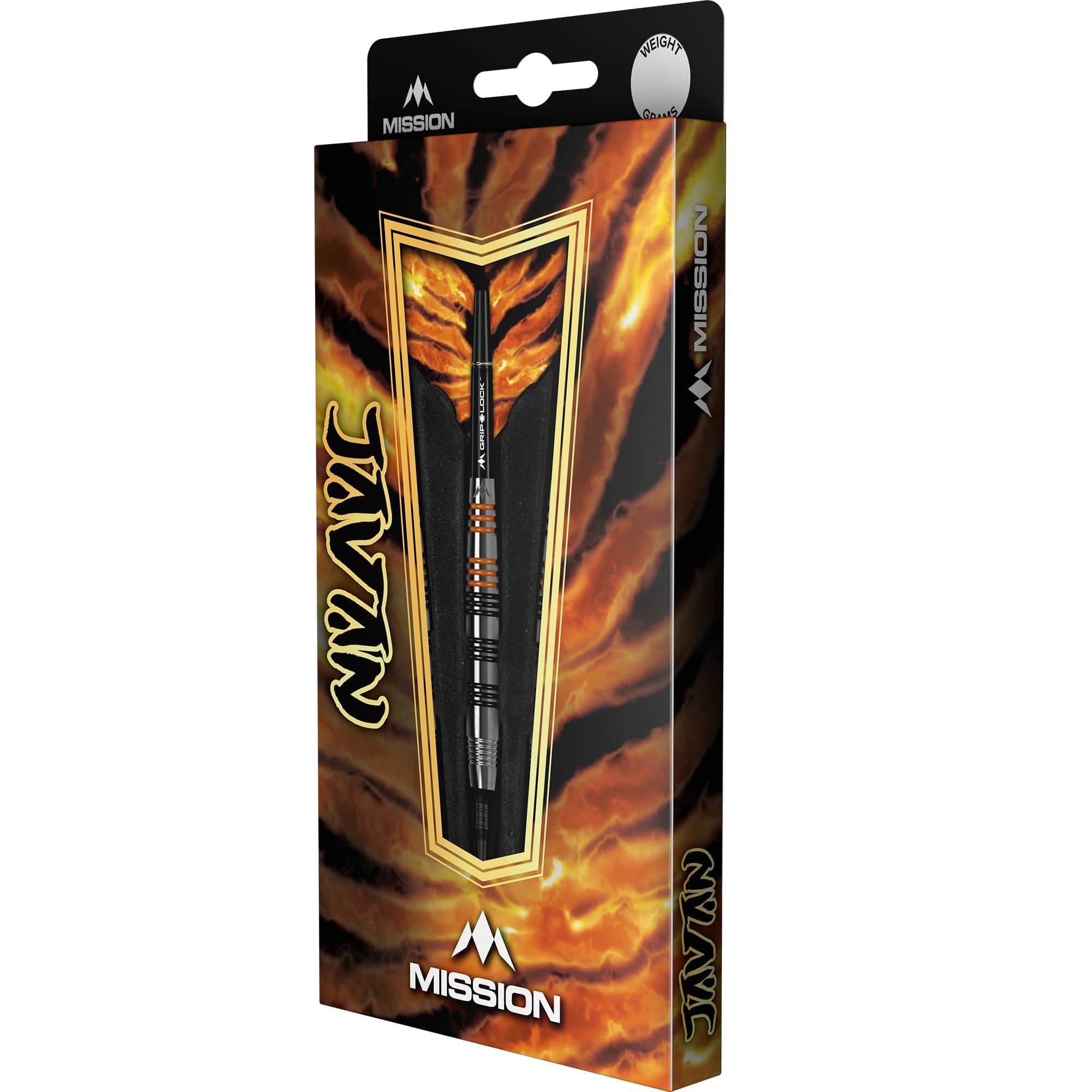 Mission Javan Darts - Soft Tip - Brass - Silver Coated - Image 3