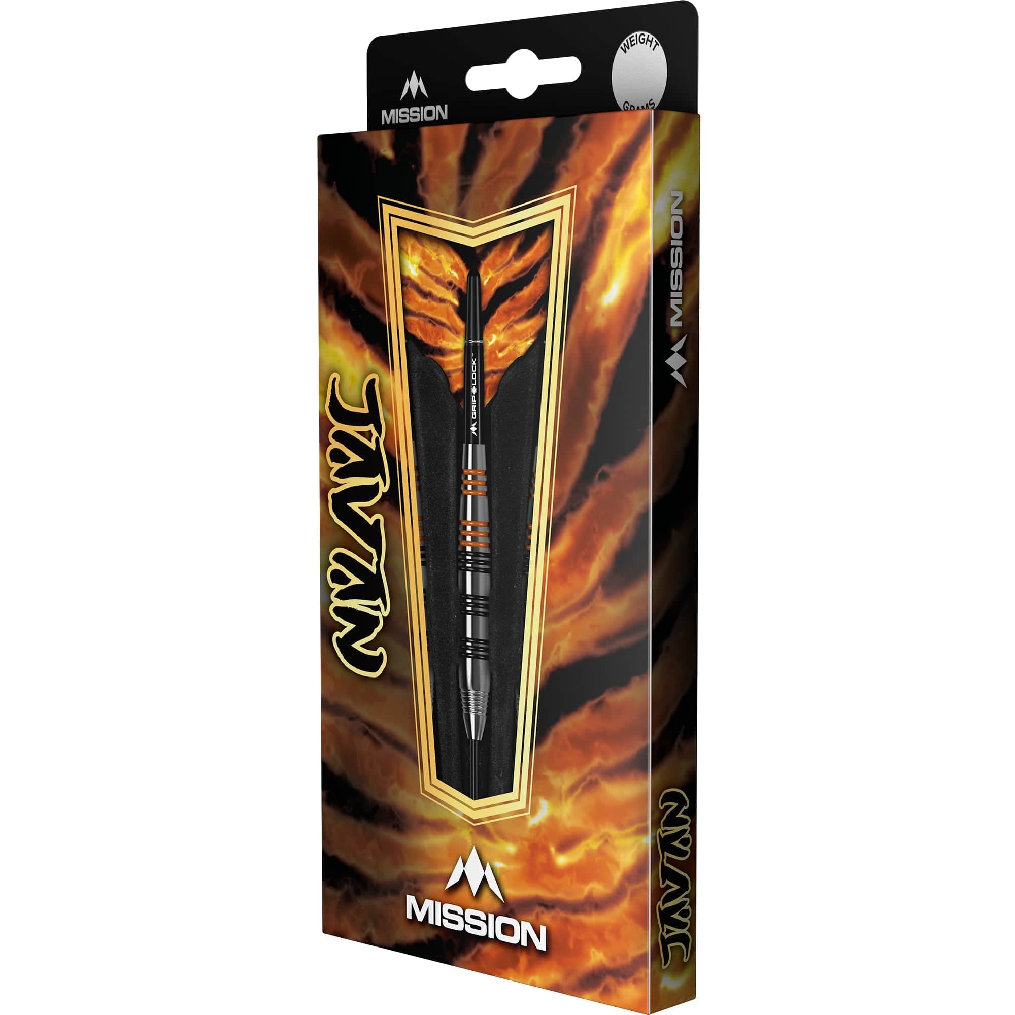 Mission Javan Darts - Steel Tip - Brass - Silver Coated - Image 3