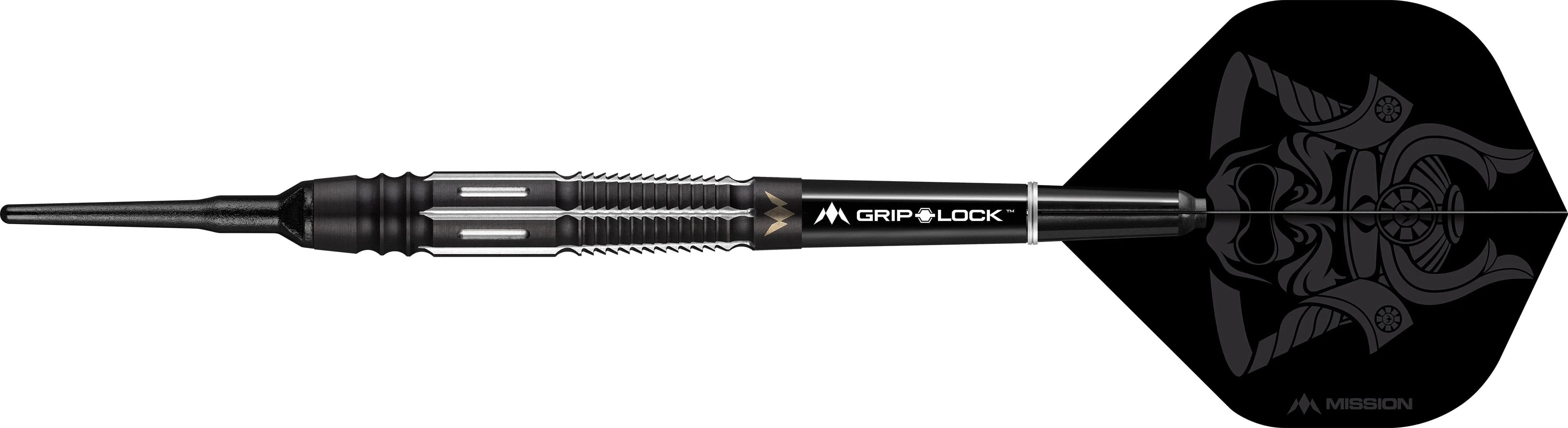 Mission Kuro Darts - Soft Tip - Black-  M4 - Rear Taper - Image 2