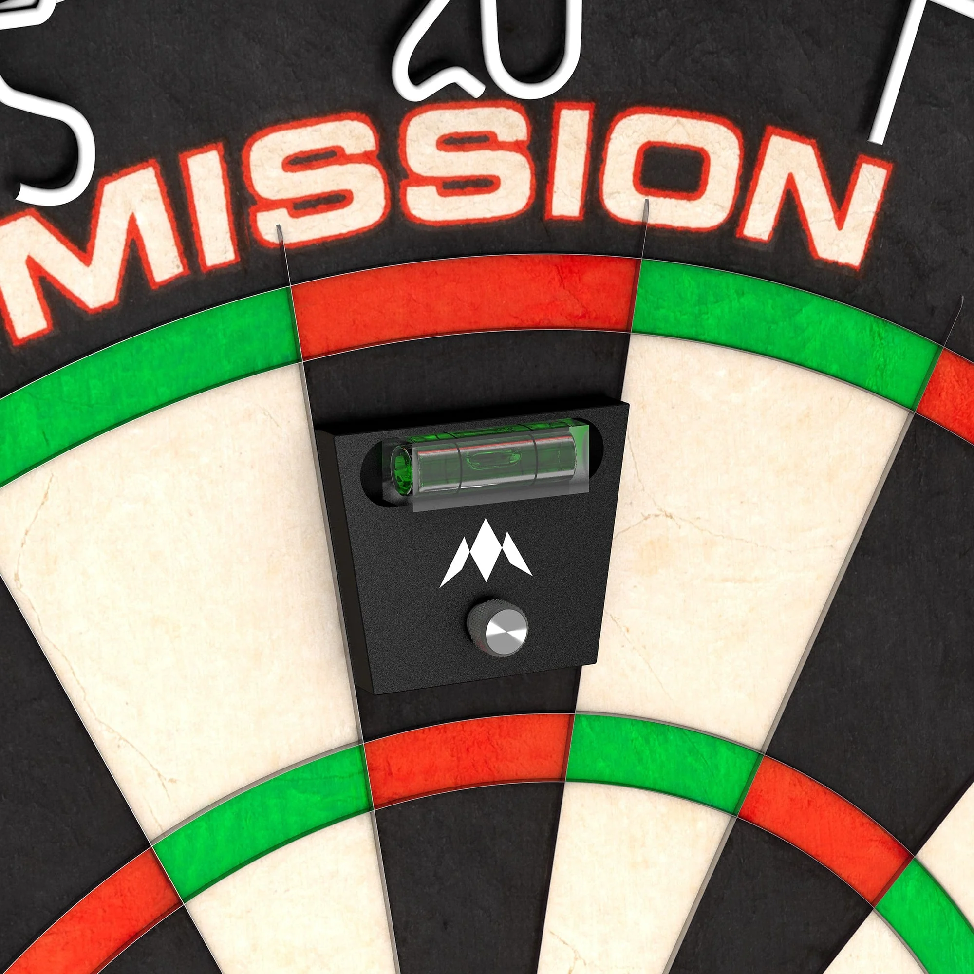 Mission Leveller Pro - Precision Machined Aluminium Dartboard Spirit Level - with Fixing Pin - Image 5