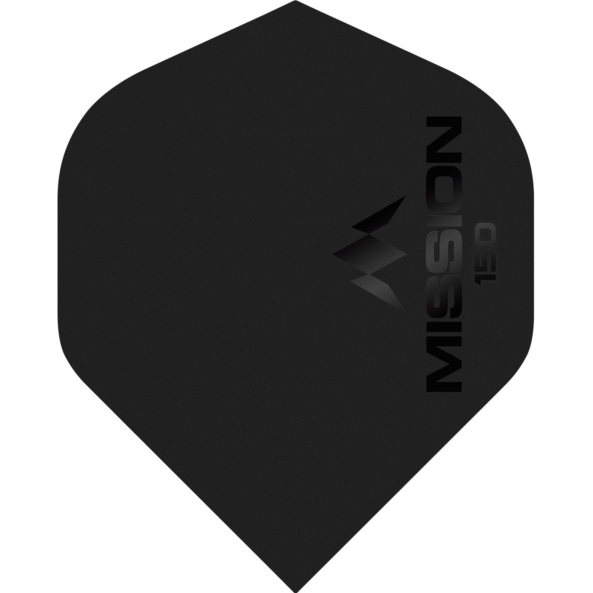 Mission Logo 150 Dart Flights - 150 Micron - No2 - Std - Matt - Image 2