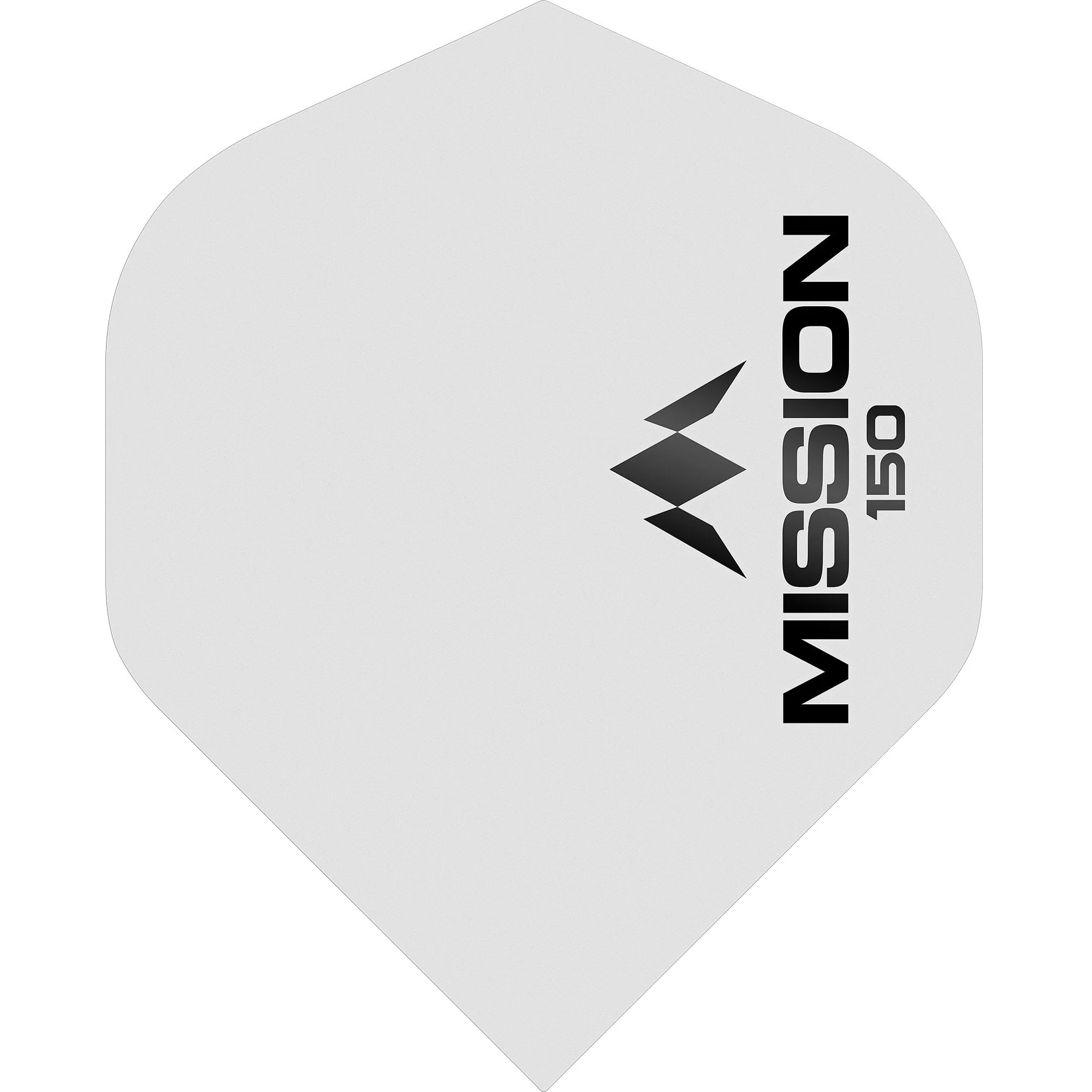 Mission Logo 150 Dart Flights - 150 Micron - No2 - Std - Matt - Image 3
