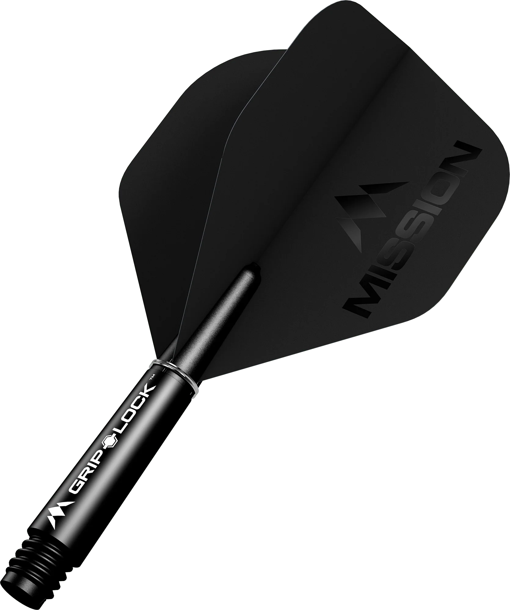 Mission Logo Matt Dart Flights Combo With Griplock Shafts - Image 2