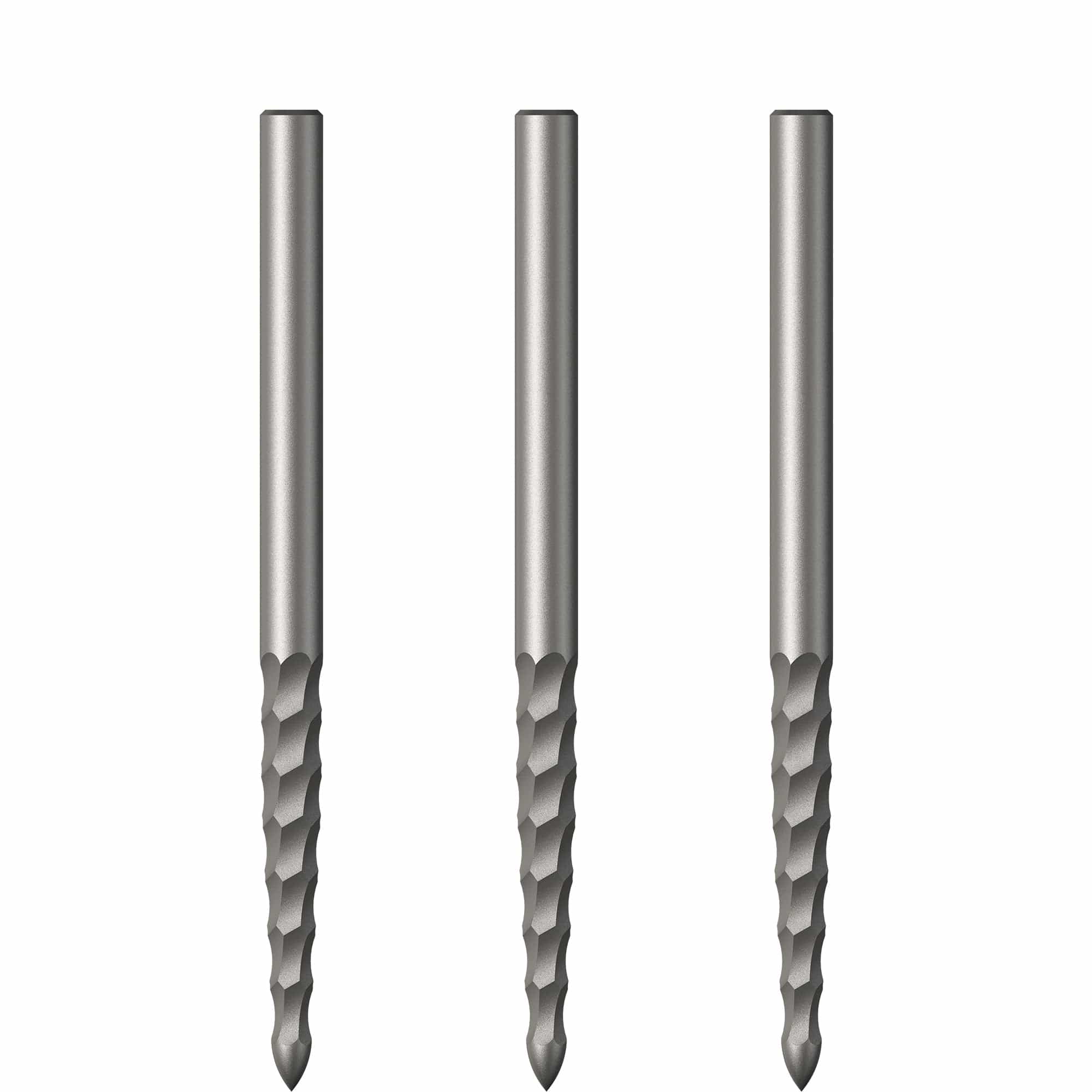 *Mission Lunar FS Dart Points - Spare Points - Rough Cut - Silver - Image 5