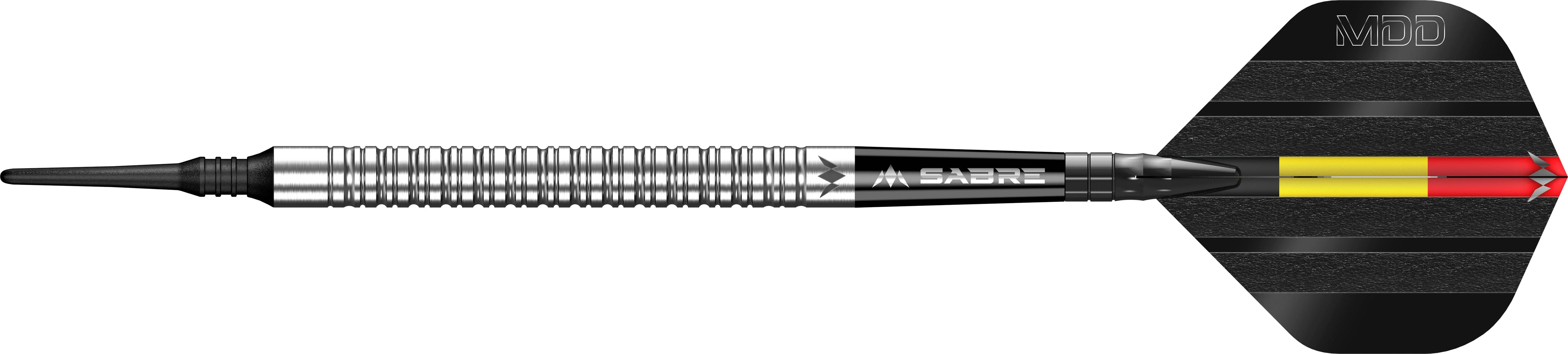 Mission Mike De Decker Darts - Soft Tip - 95% Tungsten - Silver - 20g - Image 4