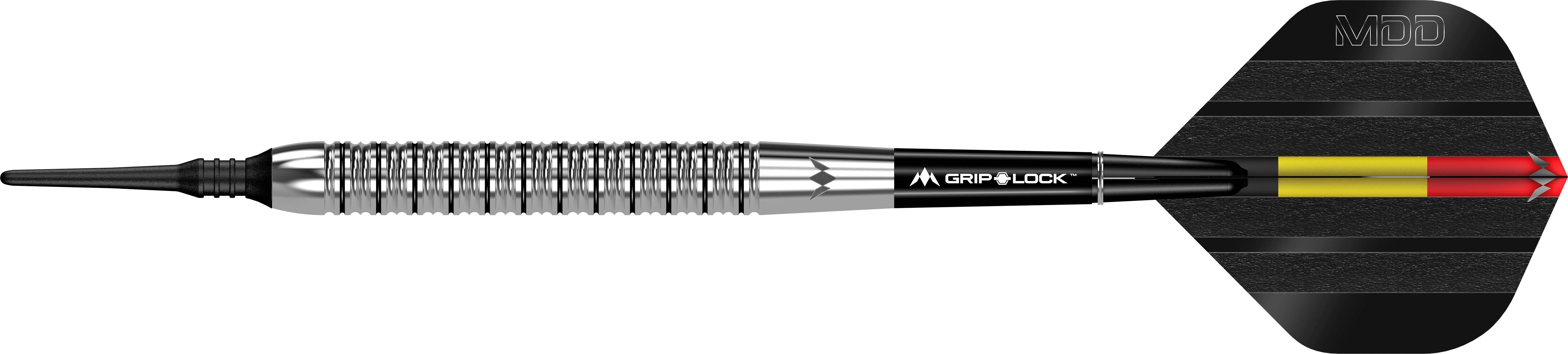 Mission Mike De Decker Darts - Soft Tip - Brass - Tungsten Look - 18g - Image 4