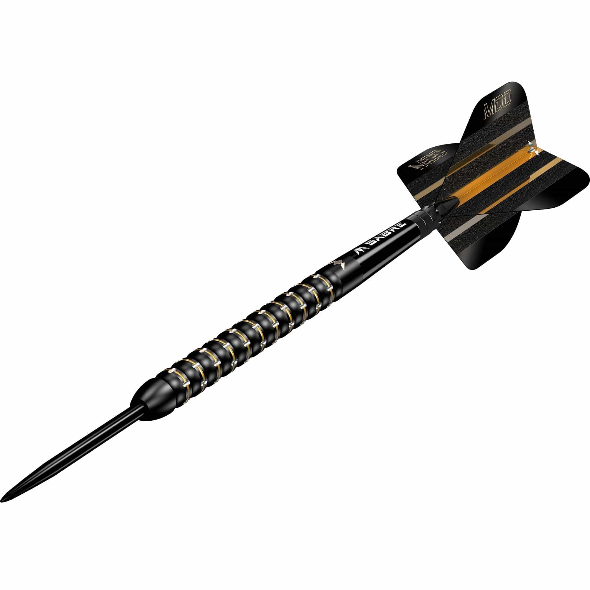 Mission Mike De Decker Darts - Steel Tip - 95% Tungsten - Black & Gold PVD - Image 5