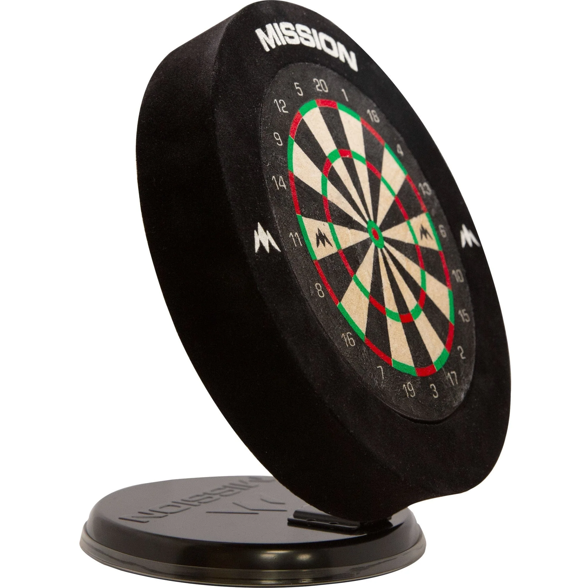 *Mission Mini Dartboard - 6 Inch - Complete with surround & 2 sets of mini darts - Image 3