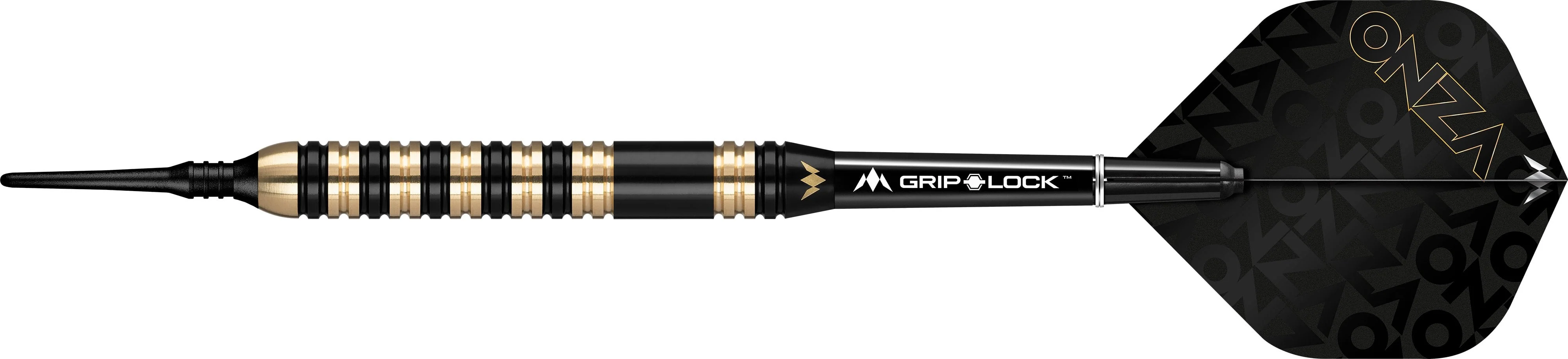 Mission Onza Darts - Soft Tip Brass - M3 - Black & Gold - Image 2