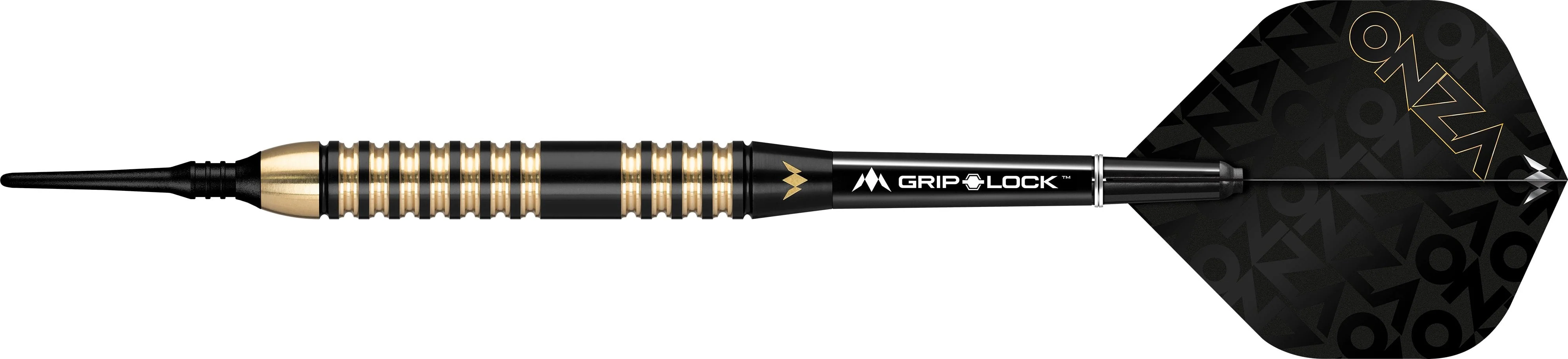 Mission Onza Darts - Soft Tip Brass - M4 - Black & Gold - Image 2