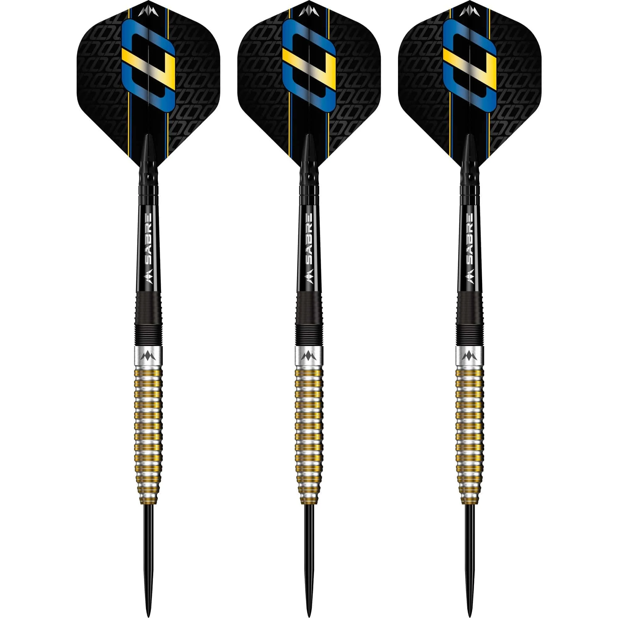 Mission Oskar Lukasiak Darts - Steel Tip - 95% Tungsten - Black & Gold PVD - Image 2