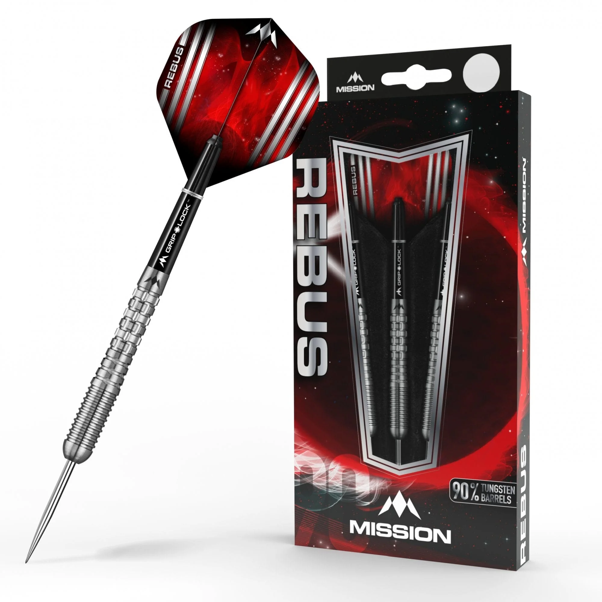 *Mission Rebus Darts - Steel Tip - M2 - Front Ring Grip - Image 2
