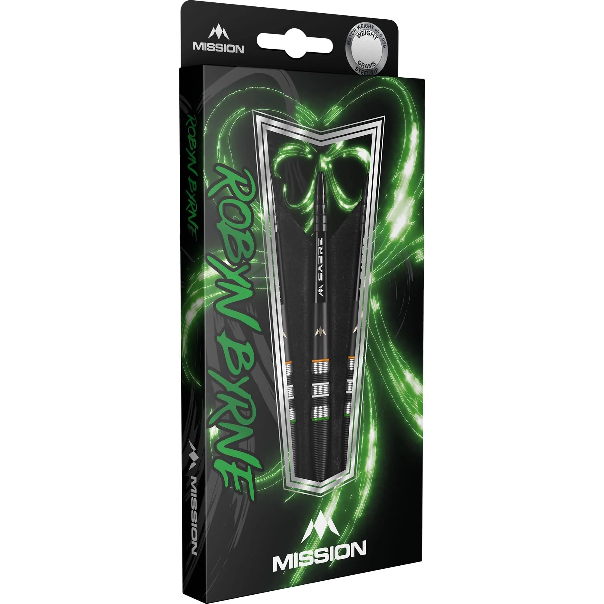 Mission Robyn Byrne Darts - Steel Tip - 90% - Black Titanium - Image 6