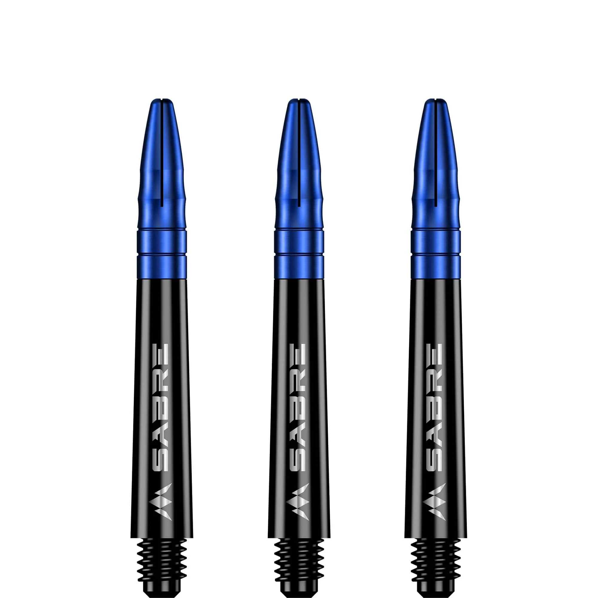 *Mission Sabre Shafts - Polycarbonate Dart Stems - Black - Blue Top - Image 4