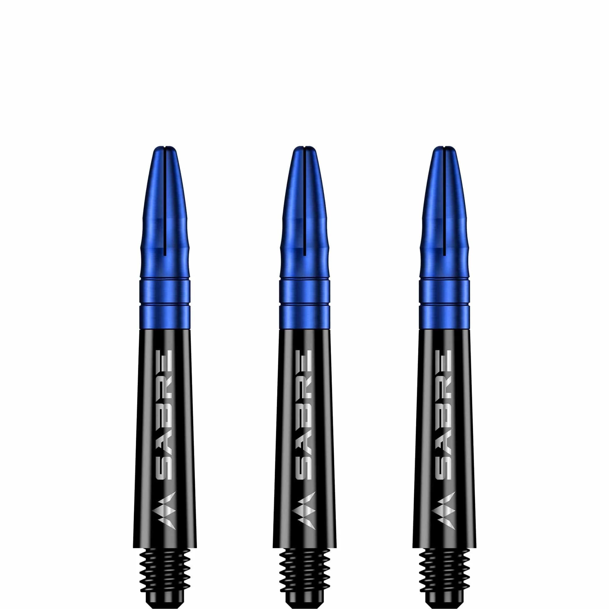 *Mission Sabre Shafts - Polycarbonate Dart Stems - Black - Blue Top - Image 5