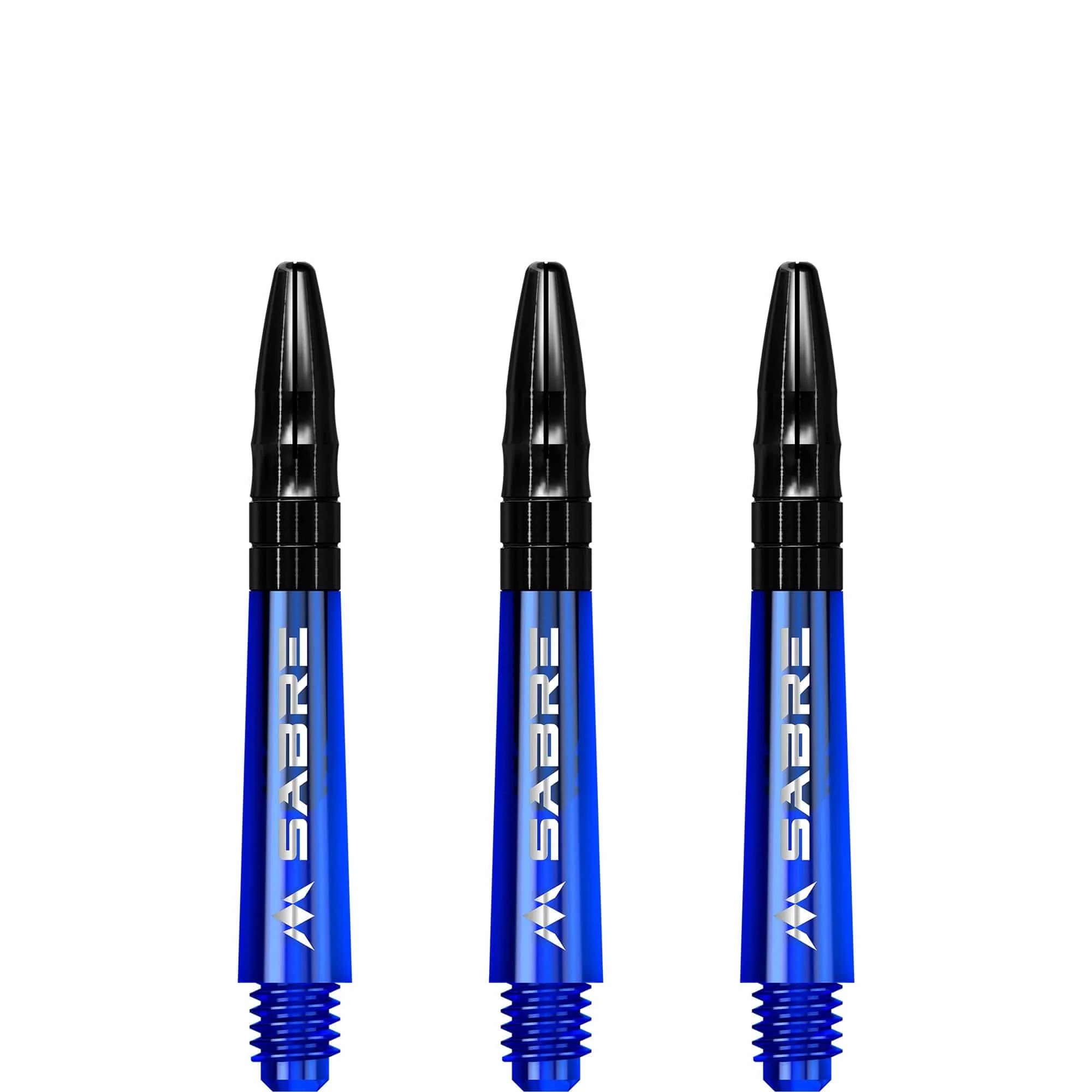 *Mission Sabre Shafts - Polycarbonate Dart Stems - Blue - Black Top - Image 5