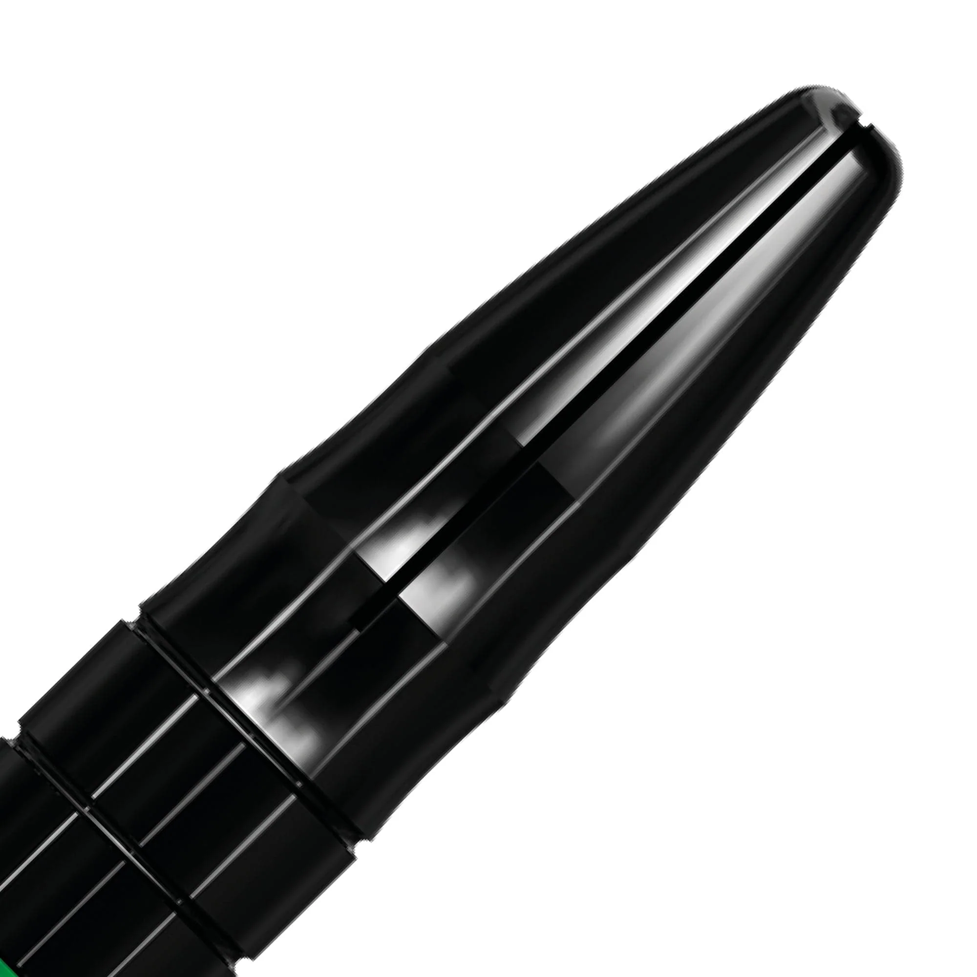 *Mission Sabre Shafts - Polycarbonate Dart Stems - Green - Black Top - Image 10
