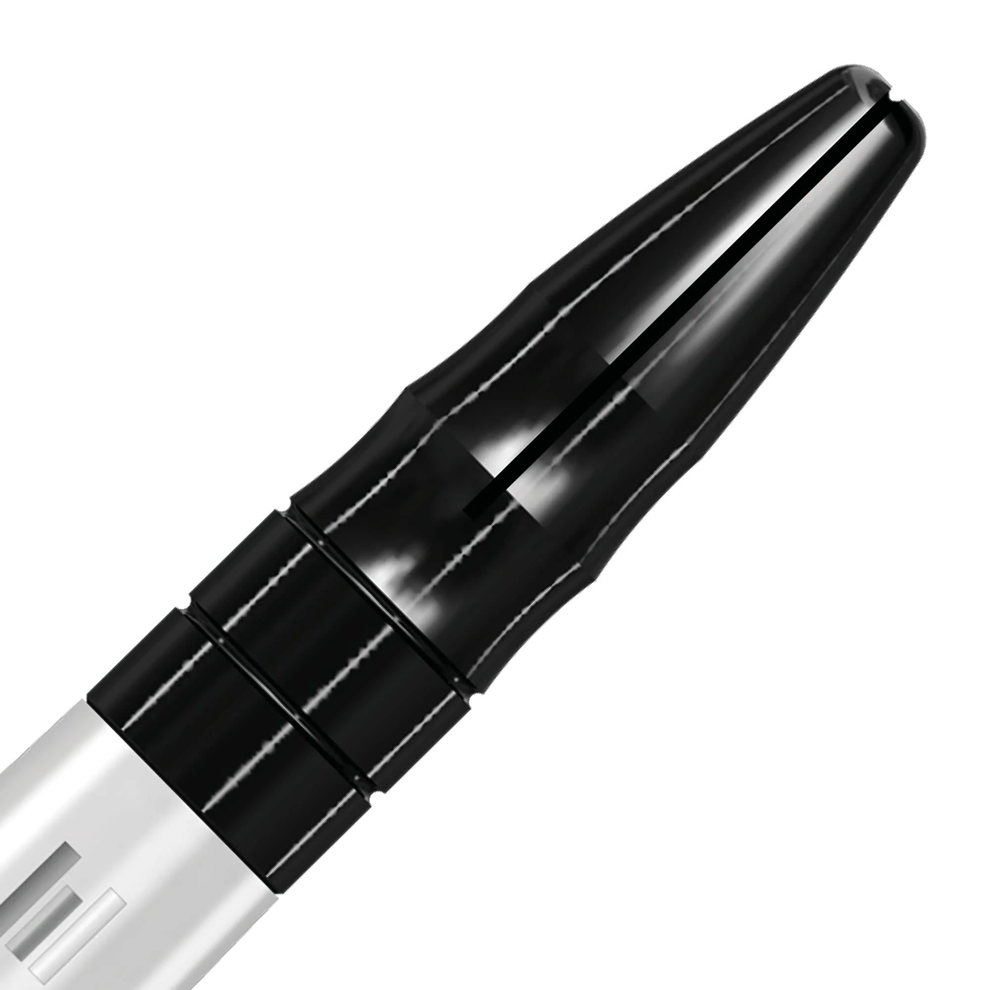 *Mission Sabre Shafts - Polycarbonate Dart Stems - White - Black Top - Image 10