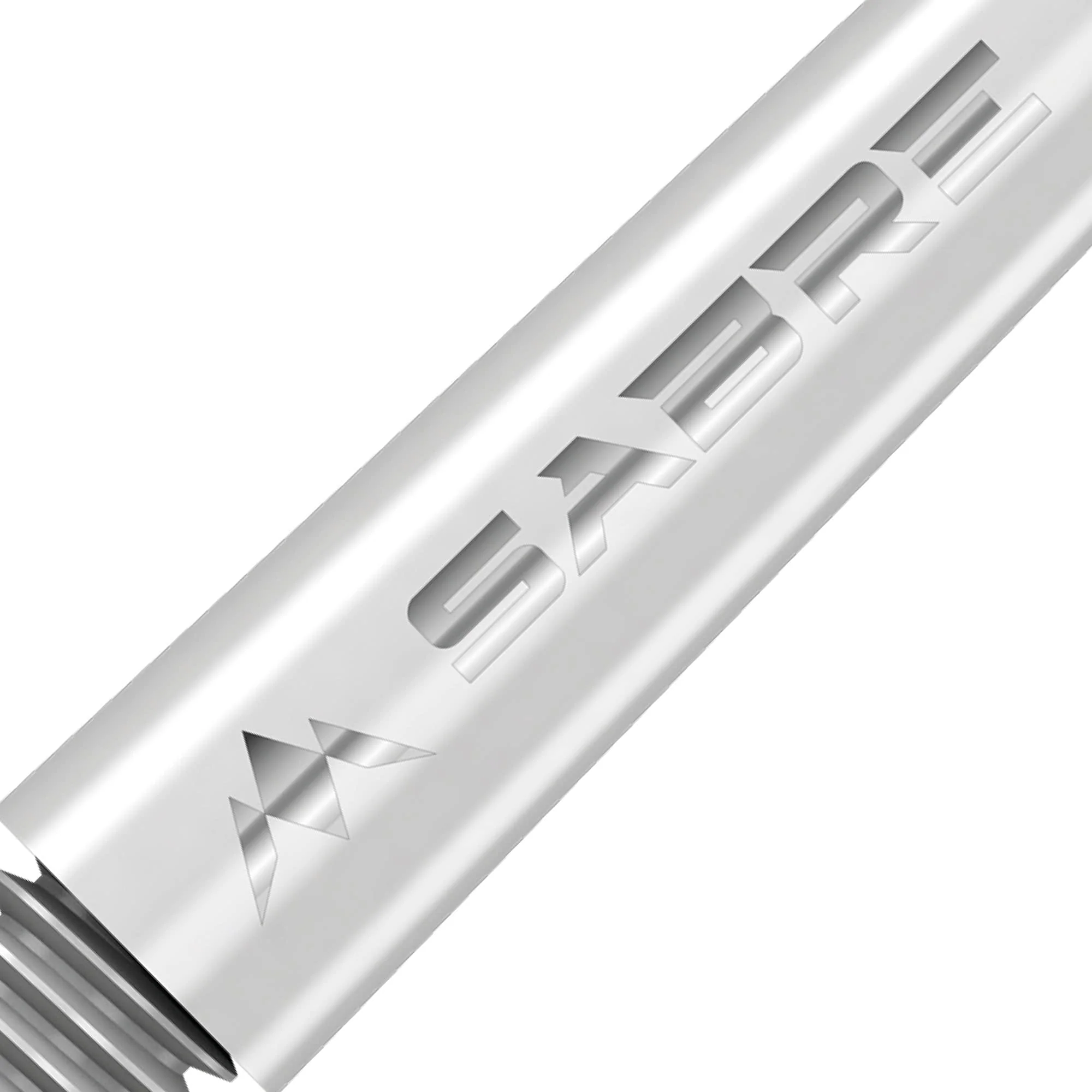 *Mission Sabre Shafts - Polycarbonate Dart Stems - White - Black Top - Image 12