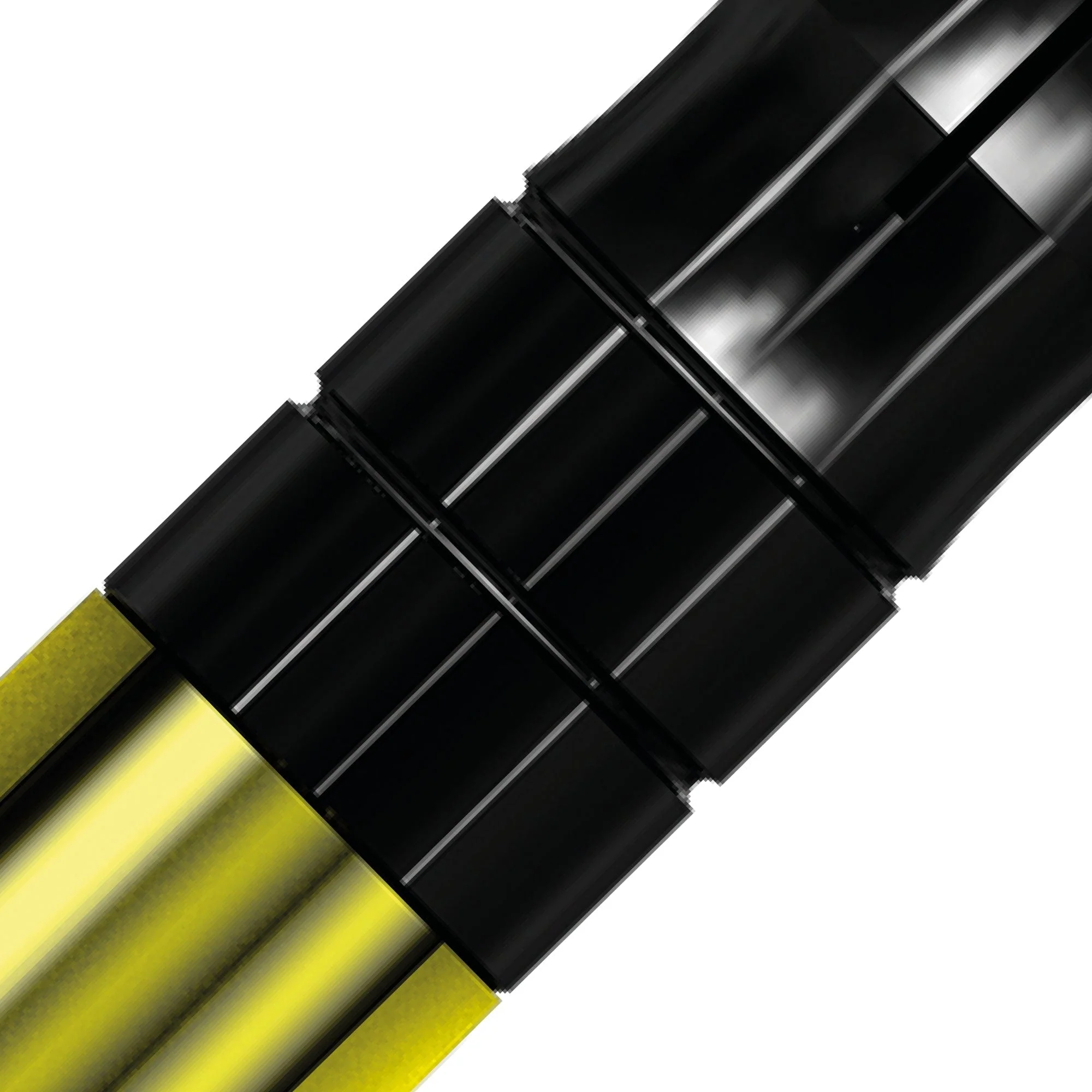 *Mission Sabre Shafts - Polycarbonate Dart Stems - Yellow - Black Top - Image 11
