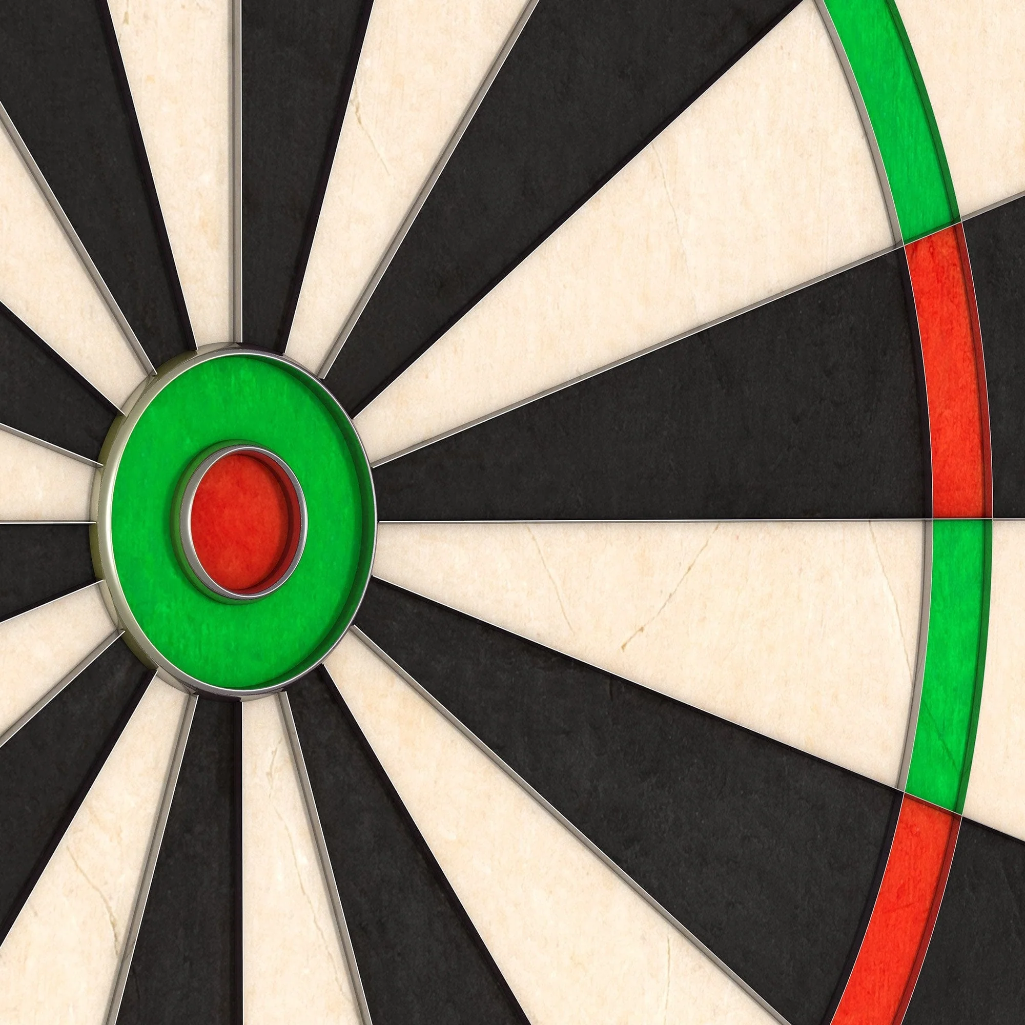 *Mission Samurai II Dartboard - Ultra Thin Wire - Professional Board - Image 4