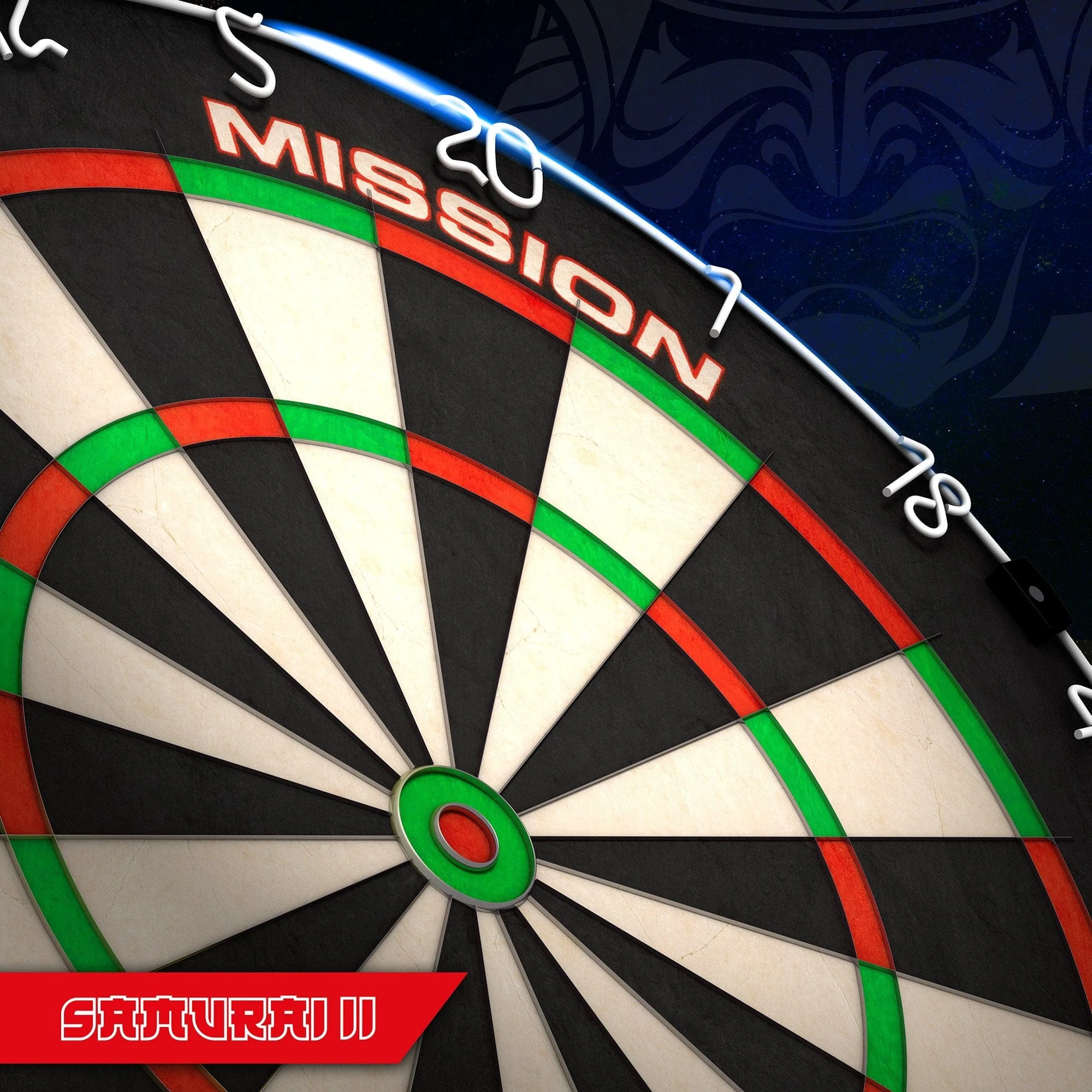*Mission Samurai II Dartboard - Ultra Thin Wire - Professional Board - Image 8