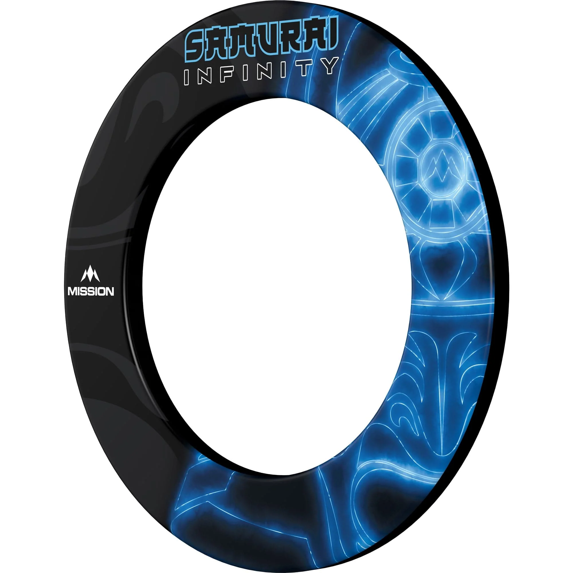 Mission Samurai Infinity Professional Dartboard Surround - Blue - Image 3
