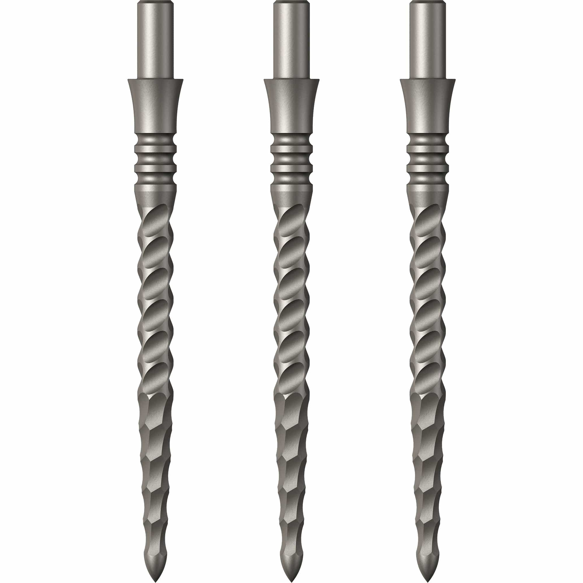 Mission Sniper Points - Steel Tip - Precision Spare Points - Lunar CS - Silver - Image 2