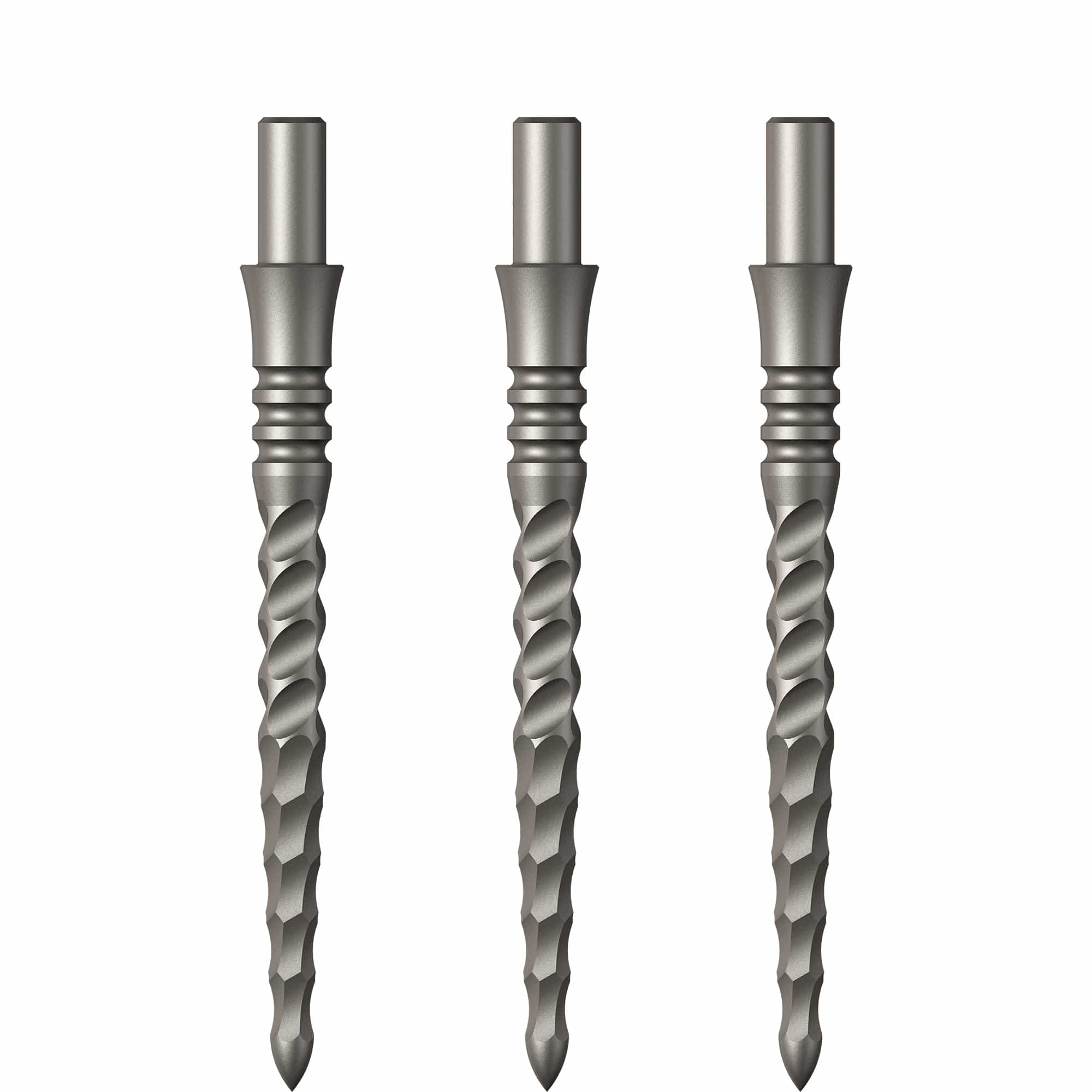 Mission Sniper Points - Steel Tip - Precision Spare Points - Lunar CS - Silver - Image 3