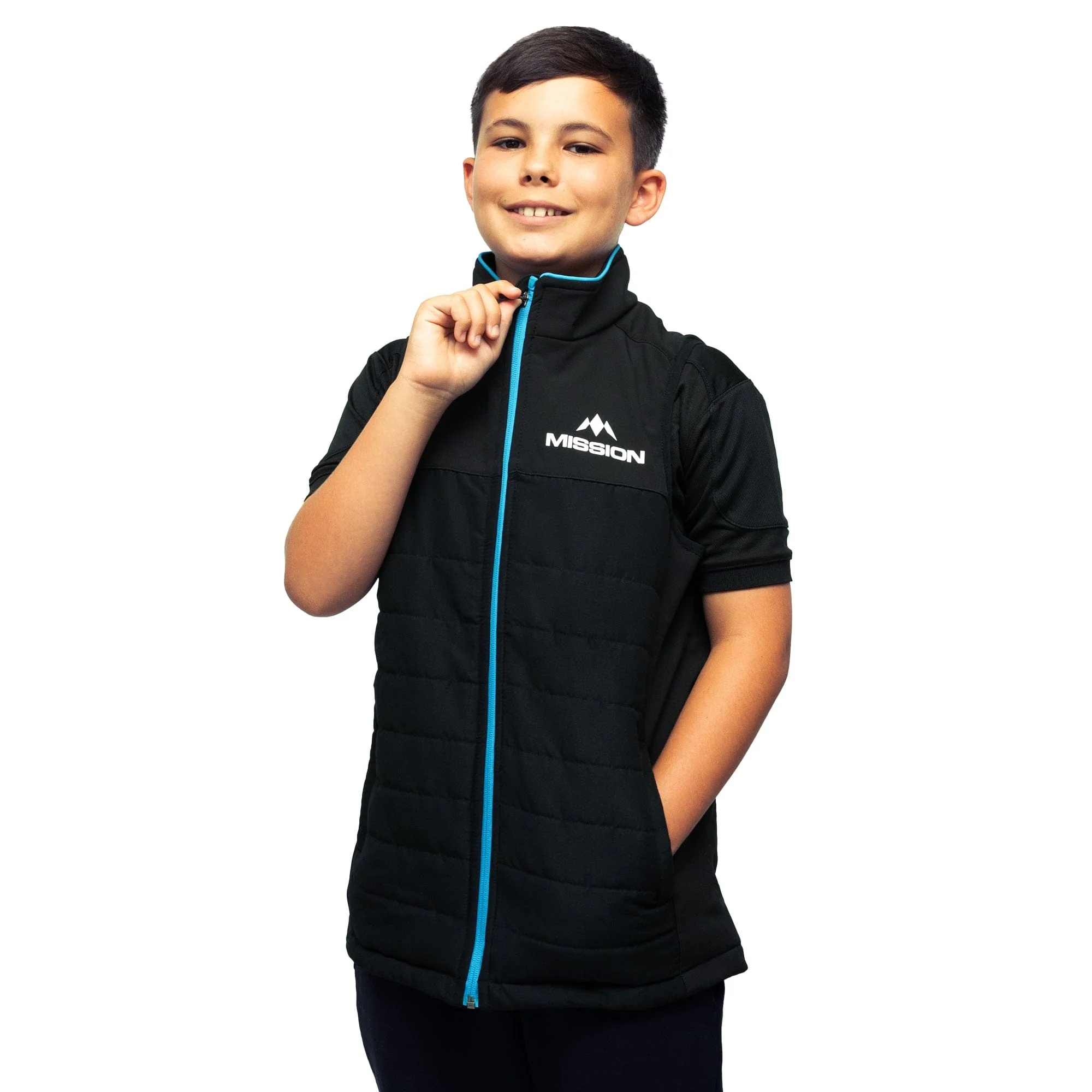 Mission Teamwear - Gilet - Black - Kids