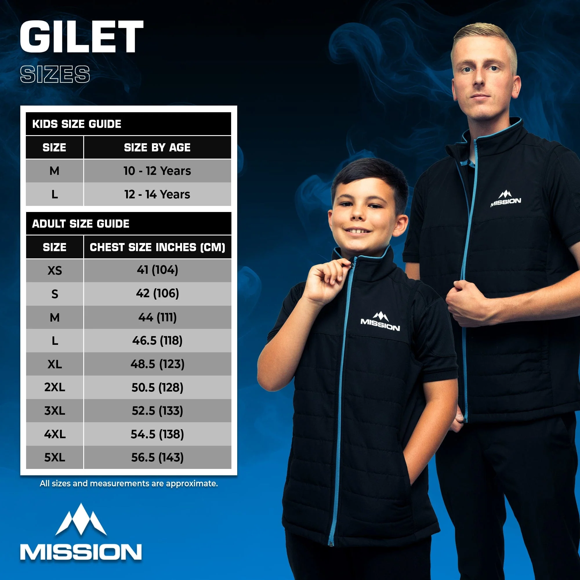 Mission Teamwear - Gilet - Black - Kids - Image 6
