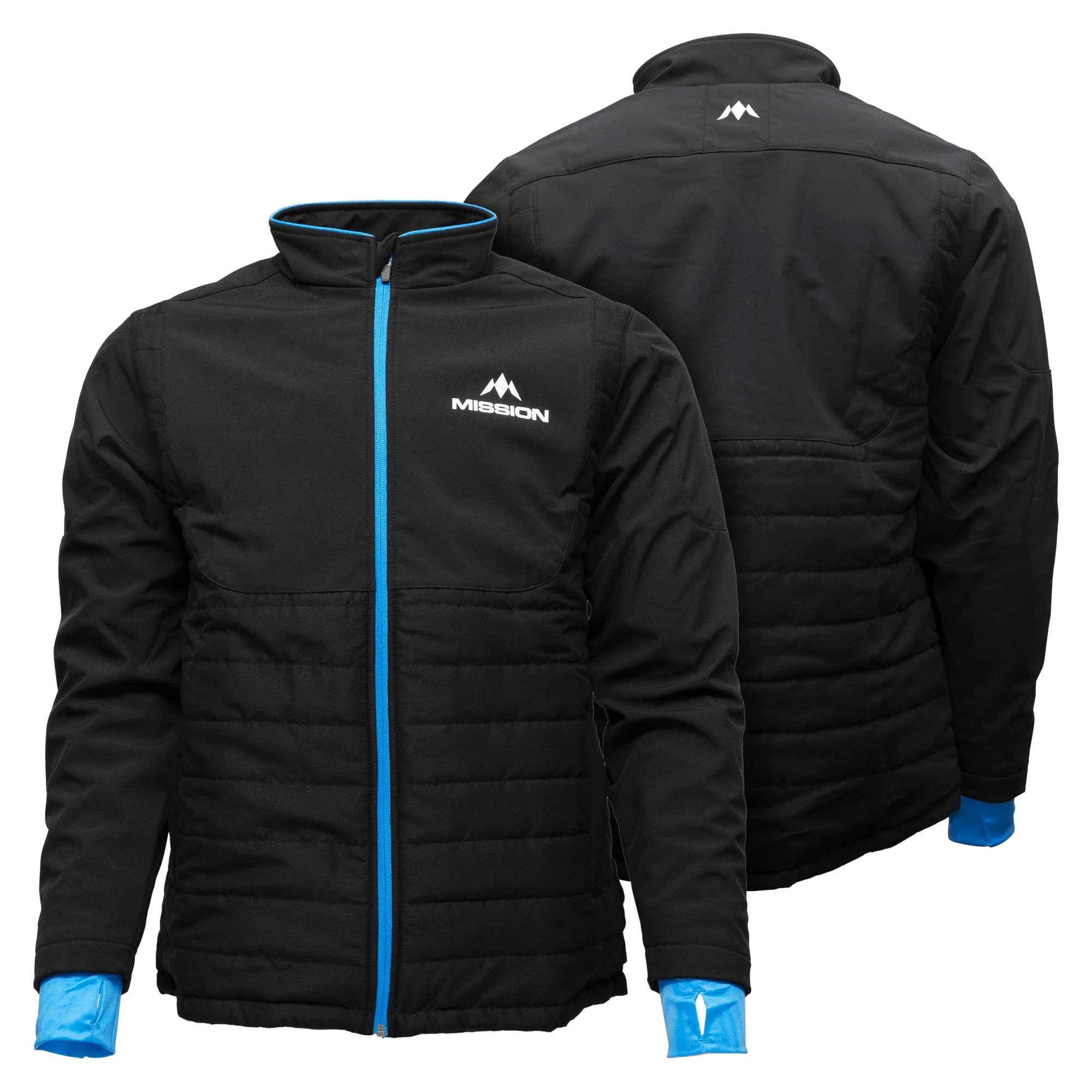 Mission Teamwear - Softshell Jacket - Black - Kids - Image 2