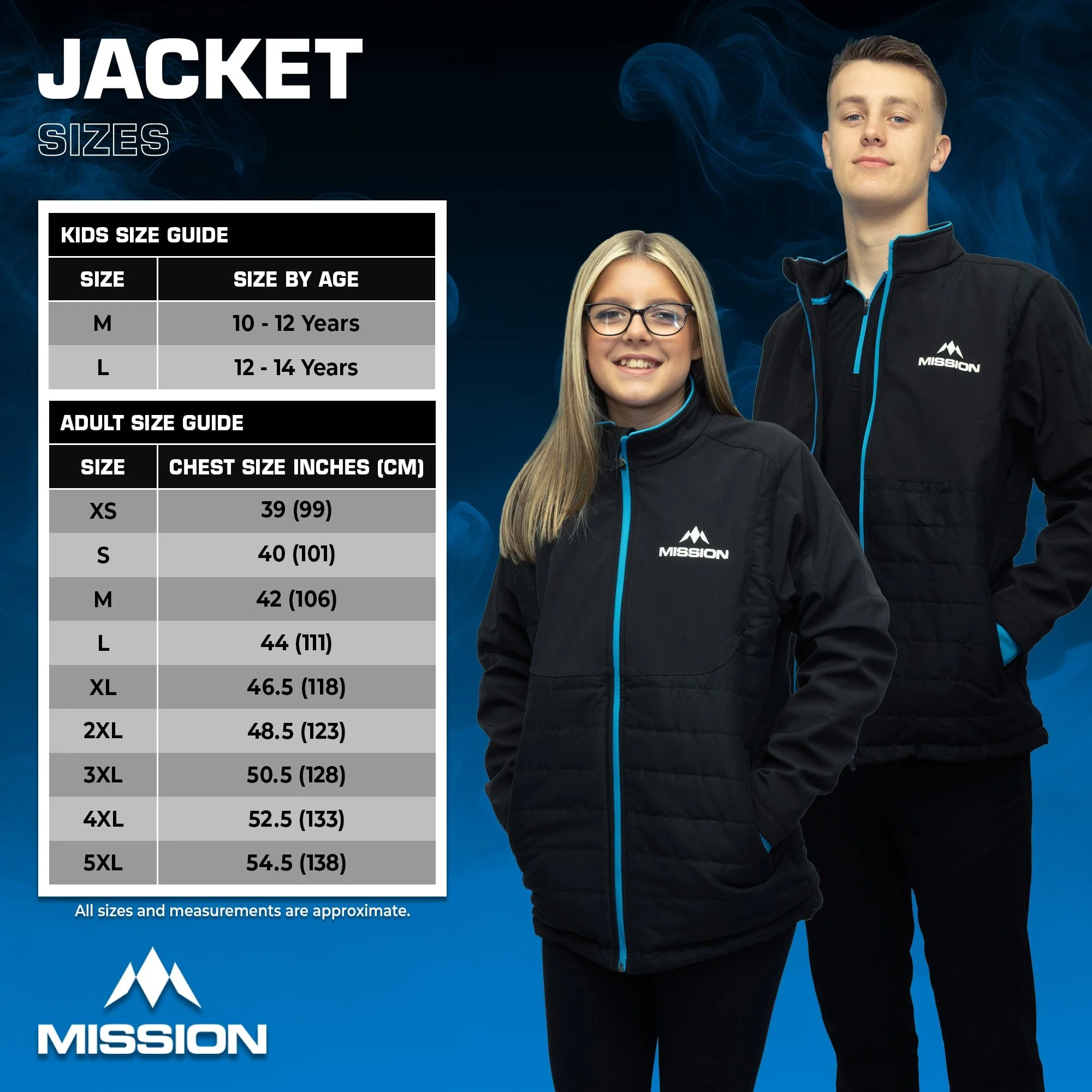 Mission Teamwear - Softshell Jacket - Black - Kids - Image 6