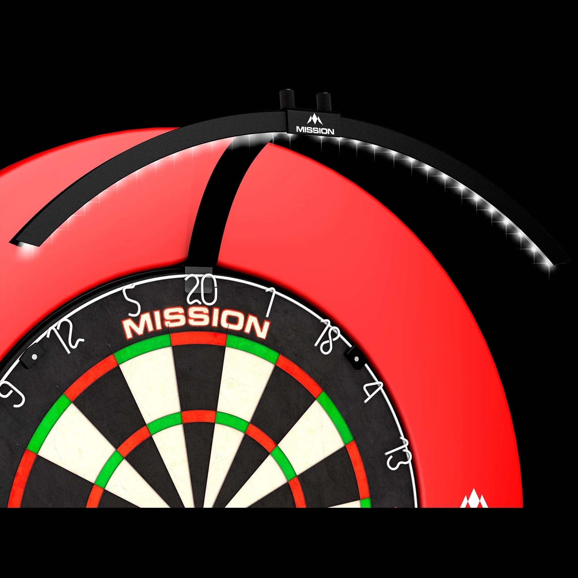 Mission Torus 100 - Folding Portable Travel Light - Dartboard Lighting - Image 6