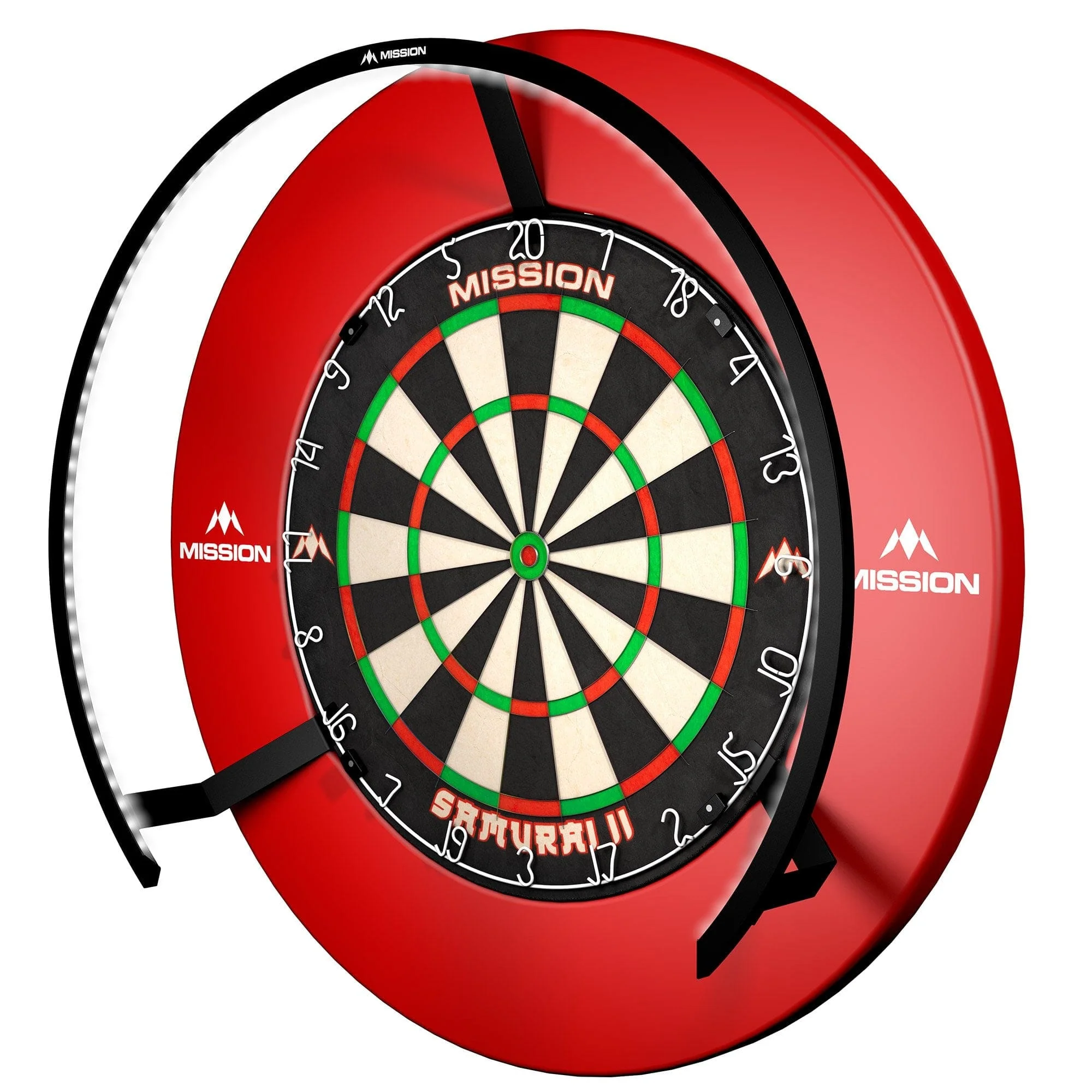 Mission Torus 270 Dartboard Lighting - Bright White Light - Image 3