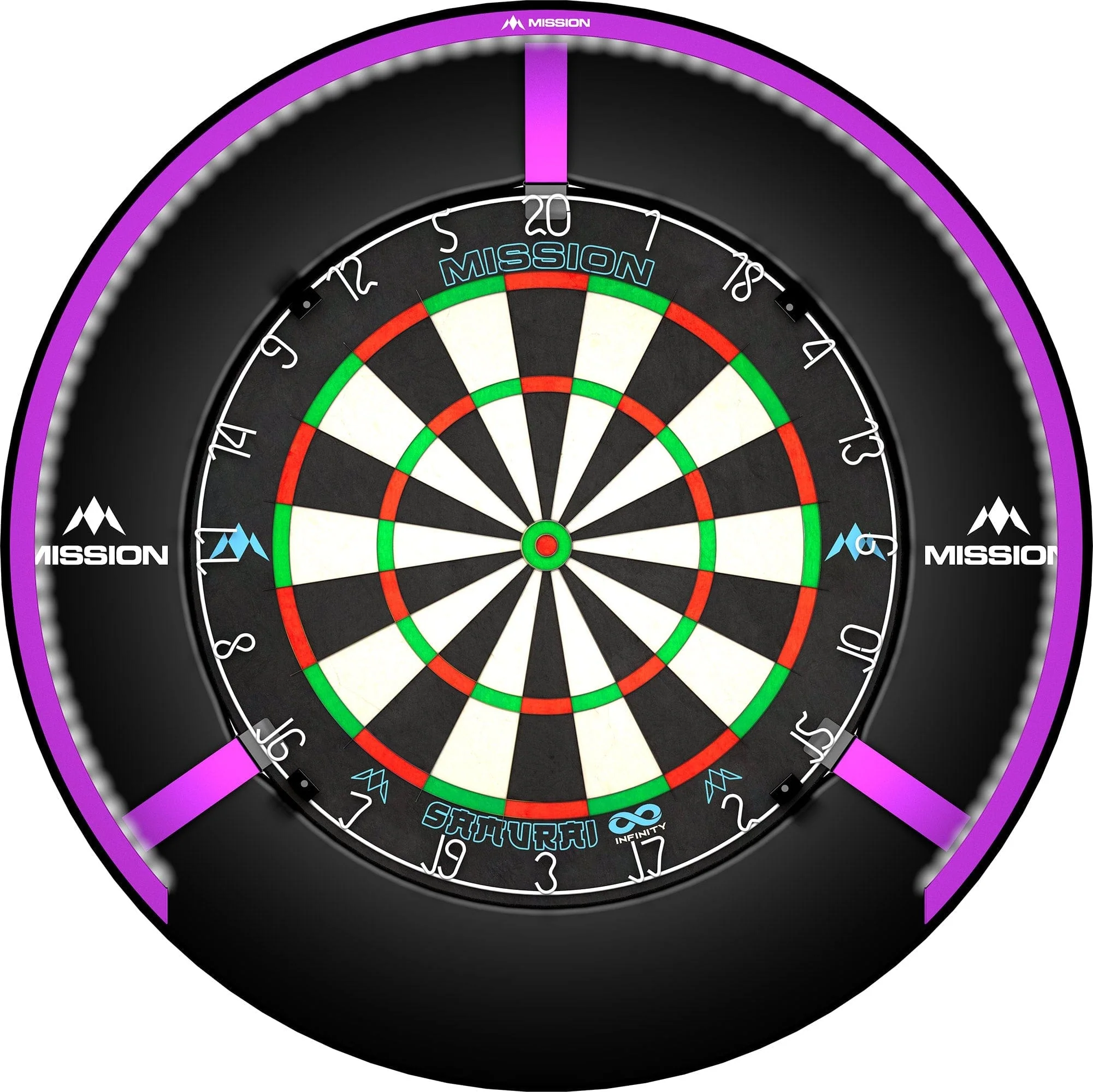 Mission Torus 270 Dartboard Lighting - Bright White Light - Image 40