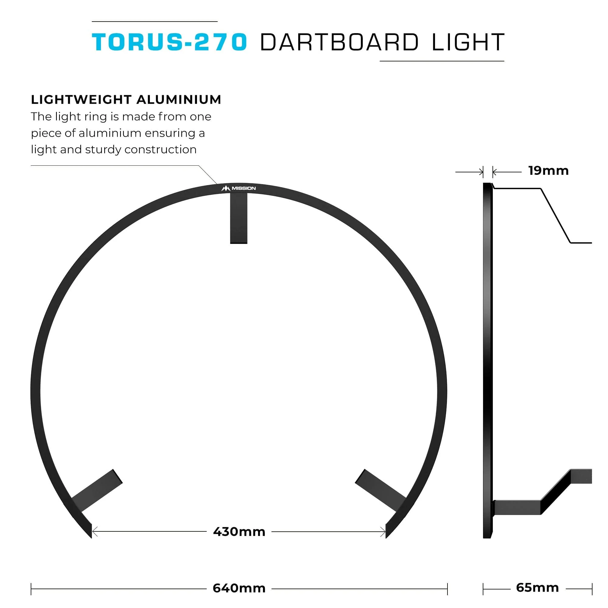 Mission Torus 270 & Torus Clamp & Samurai II & Mission Logo Surround - Image 3