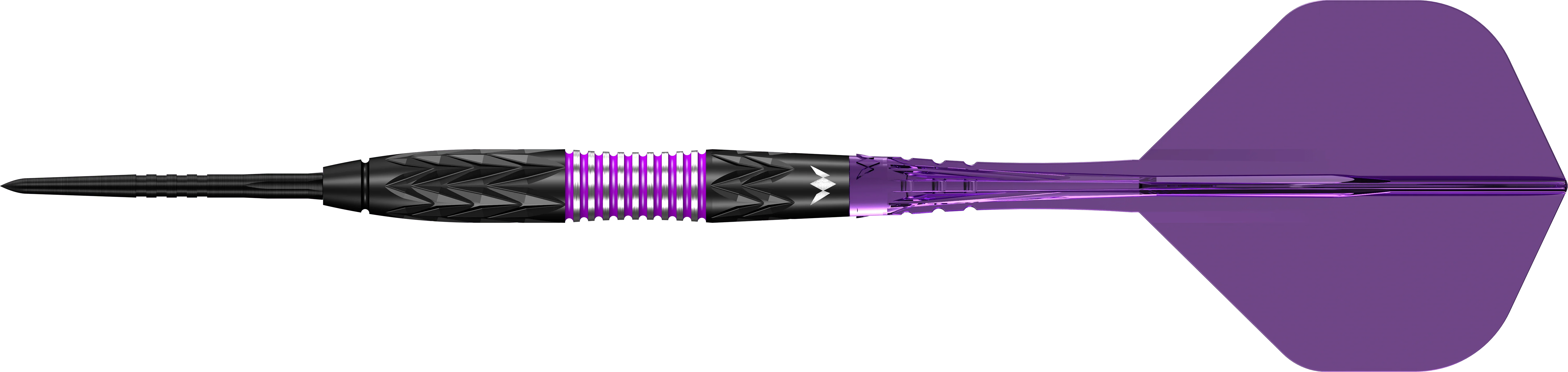 Mission Vector Darts - Steel Tip - 95% Tungsten - Black PVD & Purple Electro - Image 8