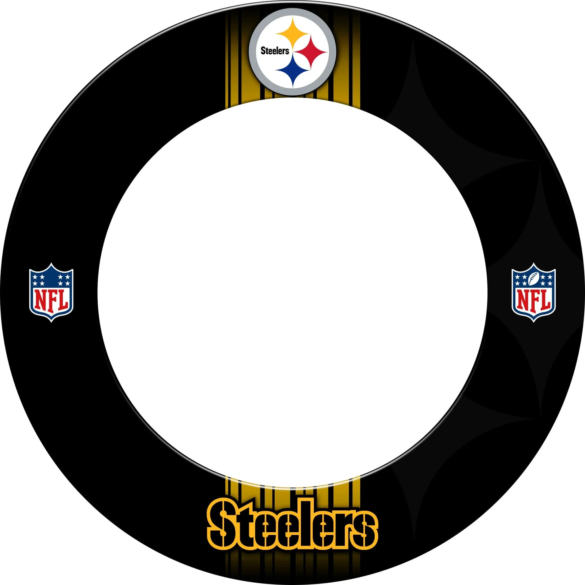 NFL - Dartboard Surround - Official Licensed - Pittsburgh Steelers