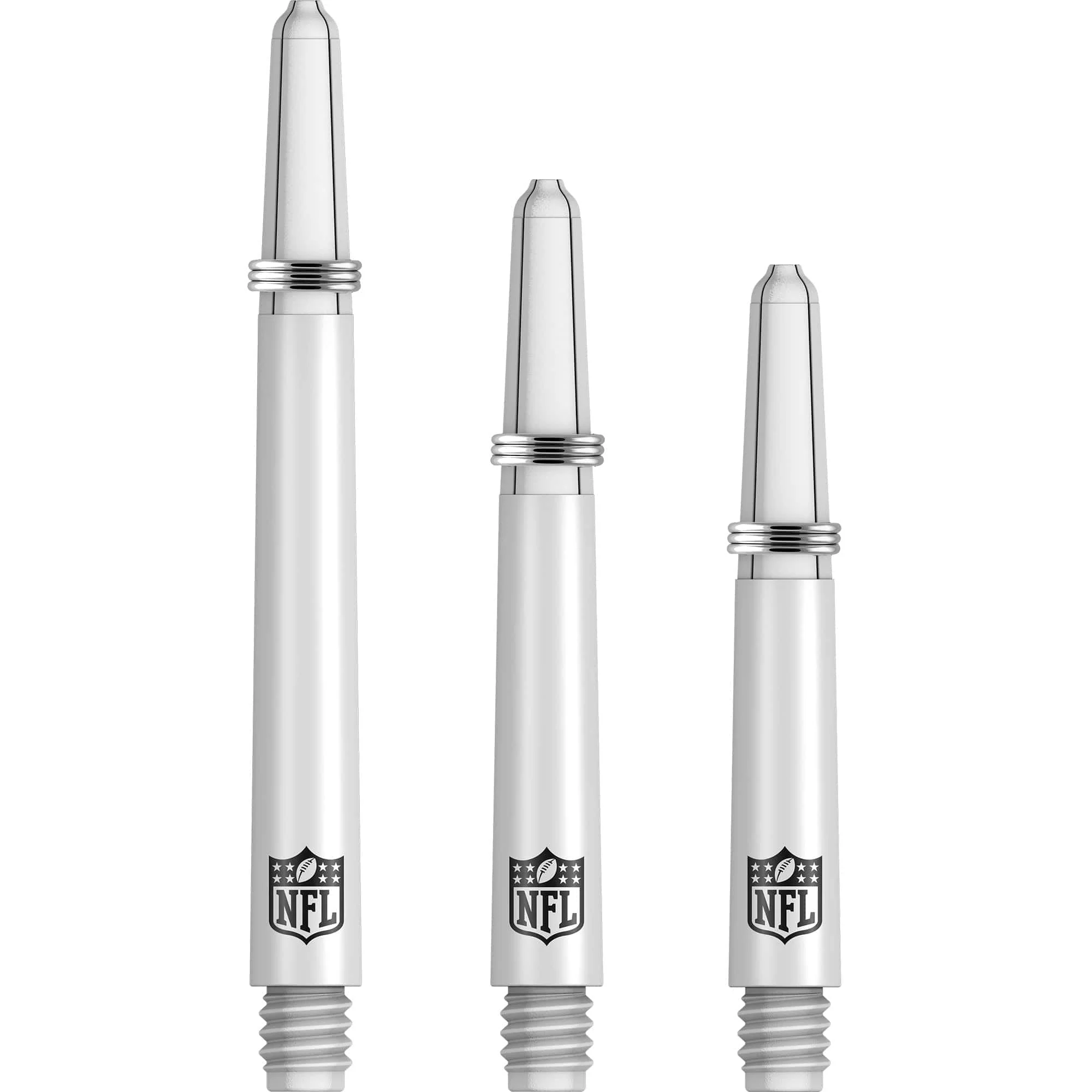 *NFL - Nylon Shafts - Dart Stems with Springs - NFL Logo - White - Image 3