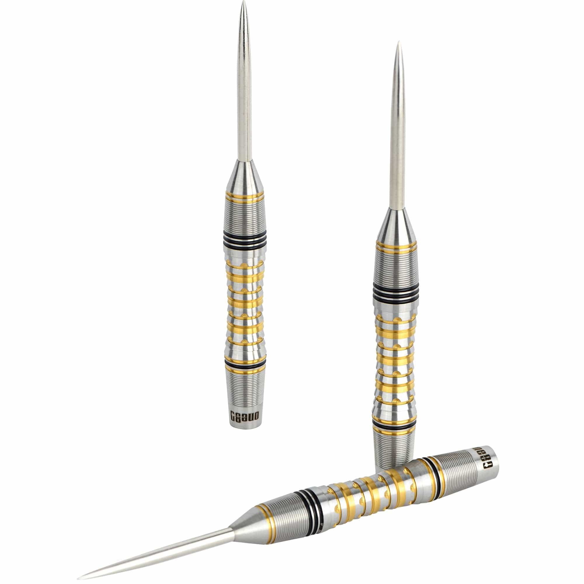 One80 Ascent Darts - Steel Tip - S04 - Black & Gold - Image 4