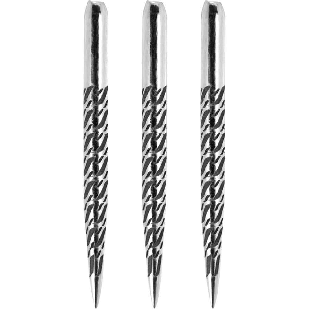 One80 Aztec Dart Points - Style D - Silver - Swirl