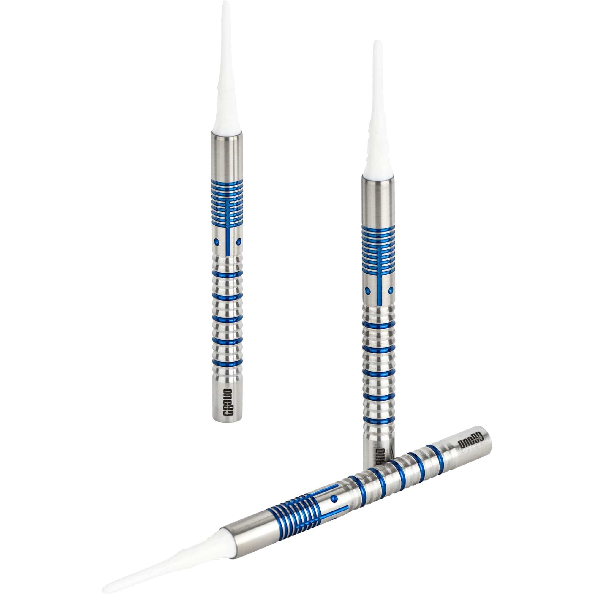 One80 Bavaria Ultra Long Darts - Soft Tip - S03 - Blue - Image 4