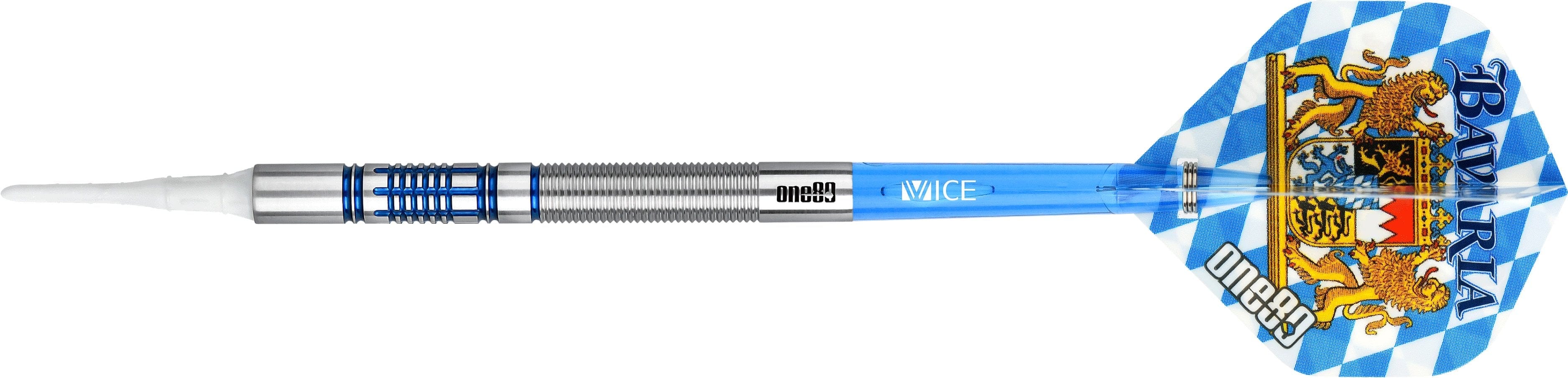 One80 Bavaria Ultra Long Darts - Soft Tip - S04 - Blue - Image 6