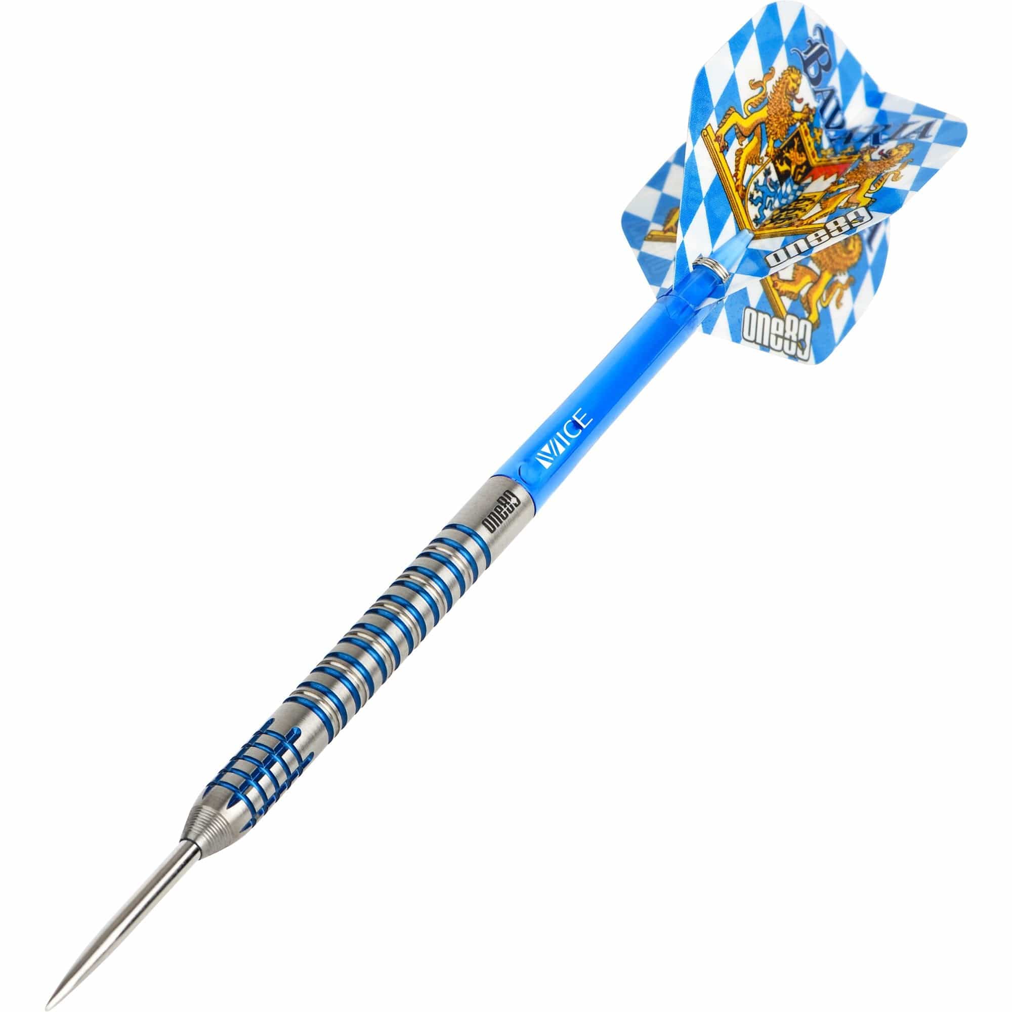 One80 Bavaria Ultra Long Darts - Steel Tip - S01 - Blue - Image 5