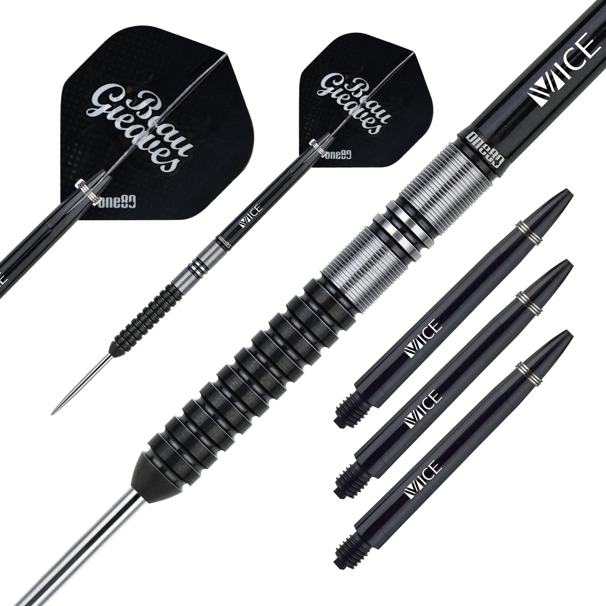 One80 Beau Greaves Darts - Steel Tip - VHD - Black Edition - Image 2