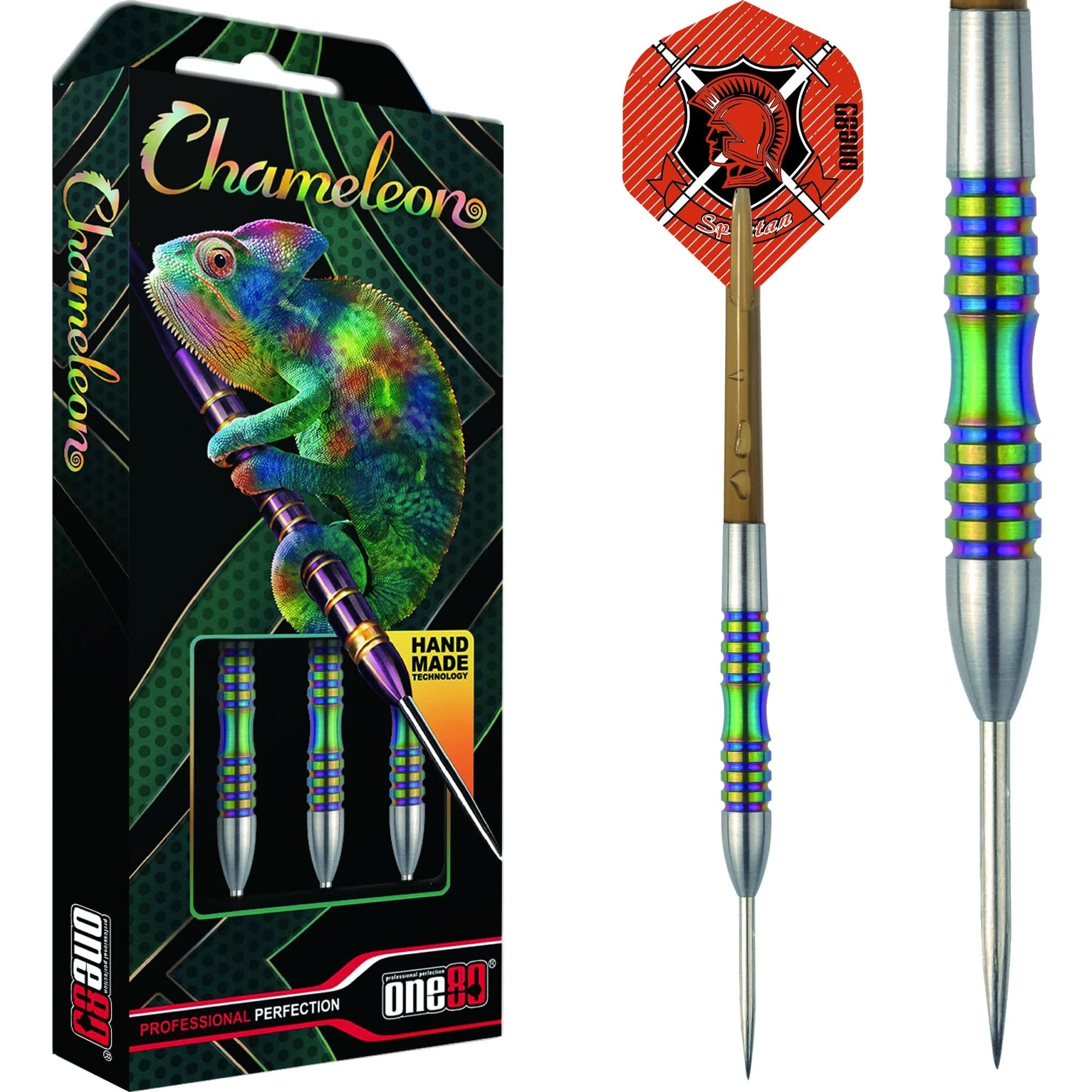 One80 Chameleon Darts - Steel Tip - Coral