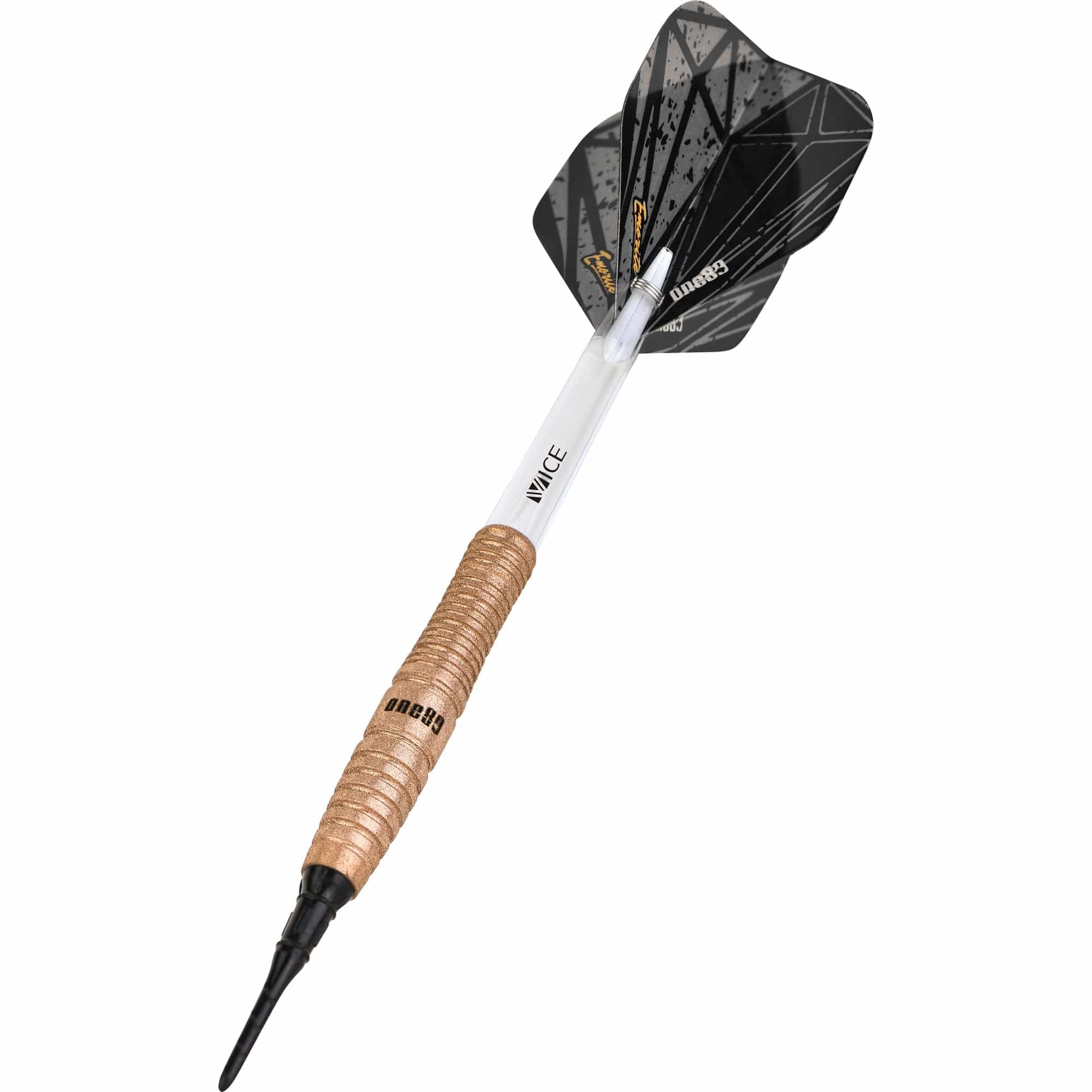 One80 Emorite 01 Darts - Soft Tip - 90% Tungsten - Rose Gold - Image 4